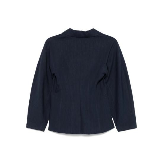 Marella MARELLA Women Suit Jackets 284 ROUNDED 007 BLUE Size M / US 6-8 / IT 42-44 - 2 Thumbnail