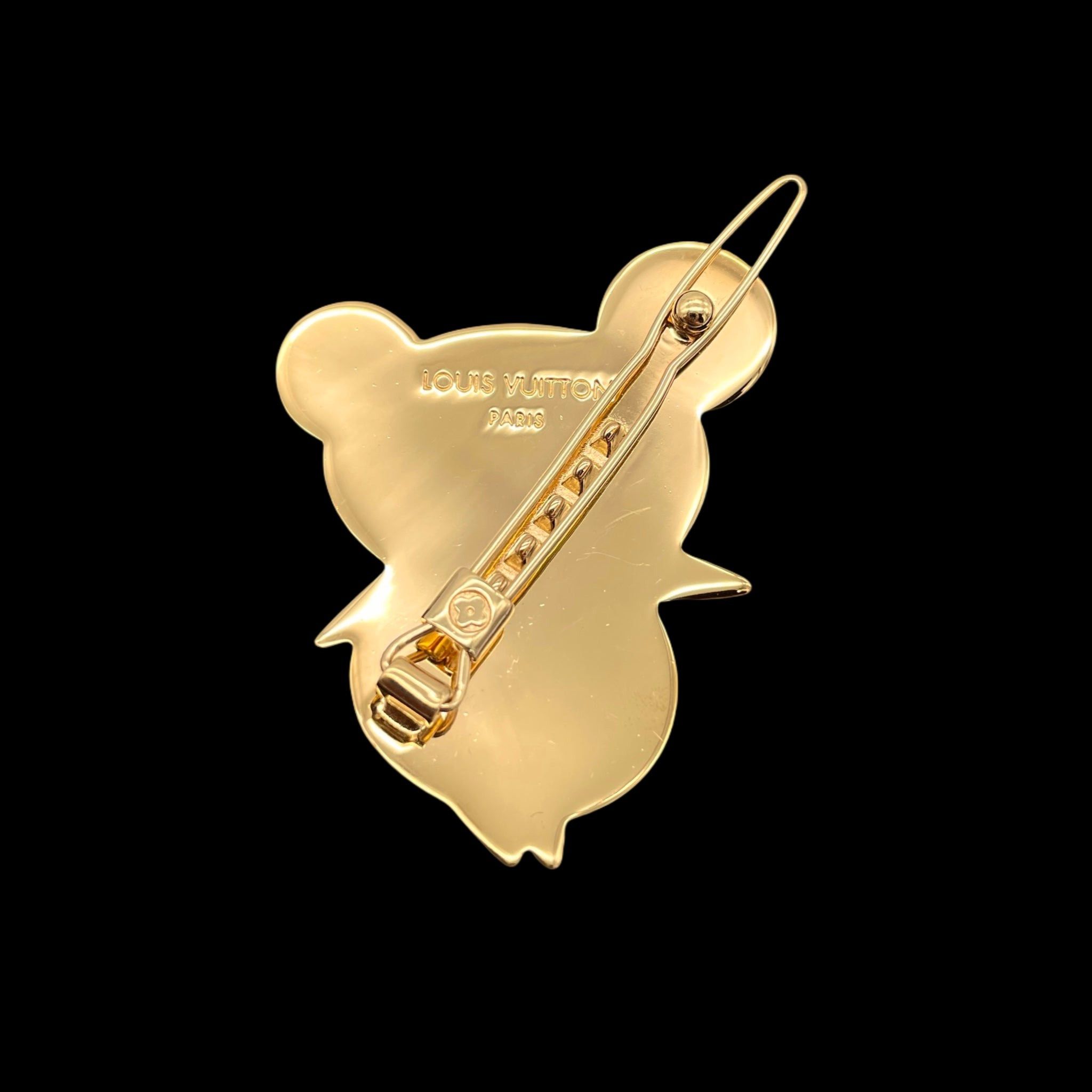 Louis Vuitton Louis Vuitton Panda Takashi Murakami Collaboration Hairpin Size ONE SIZE - 5 Thumbnail