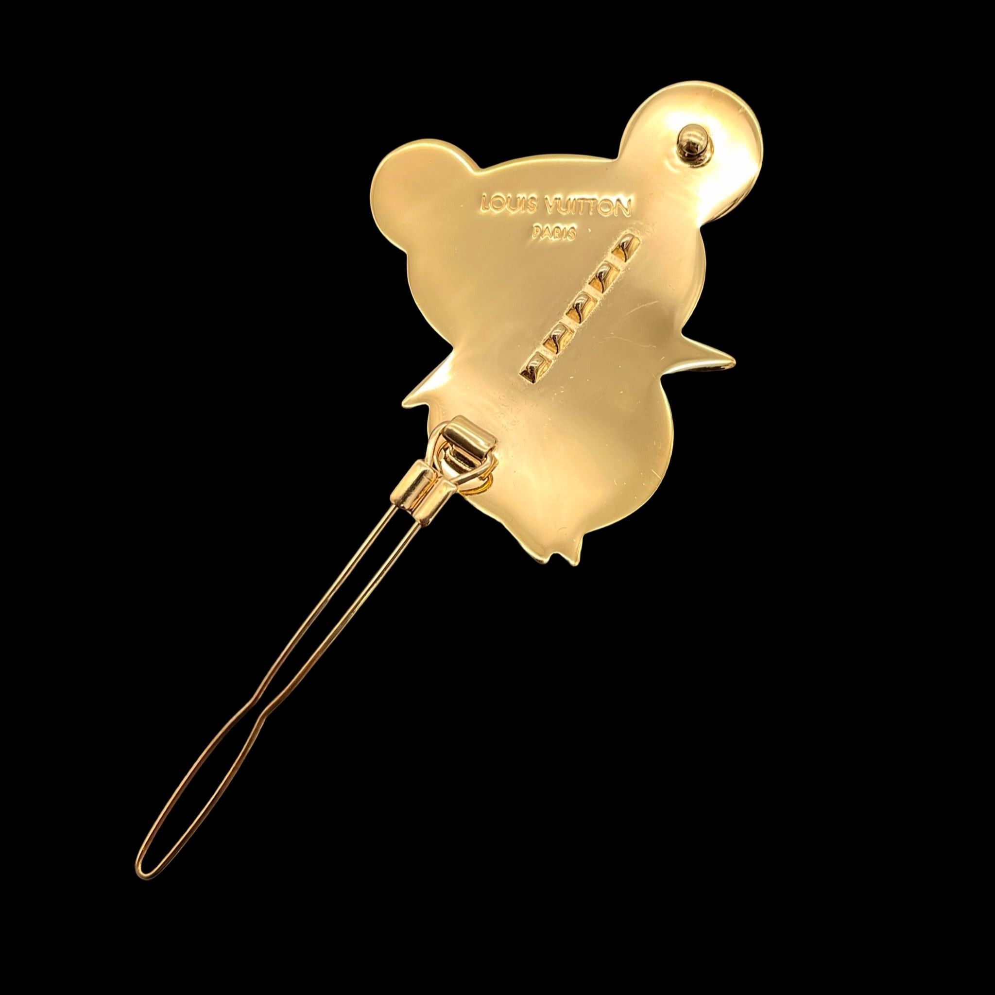 Louis Vuitton Louis Vuitton Panda Takashi Murakami Collaboration Hairpin Size ONE SIZE - 6 Thumbnail