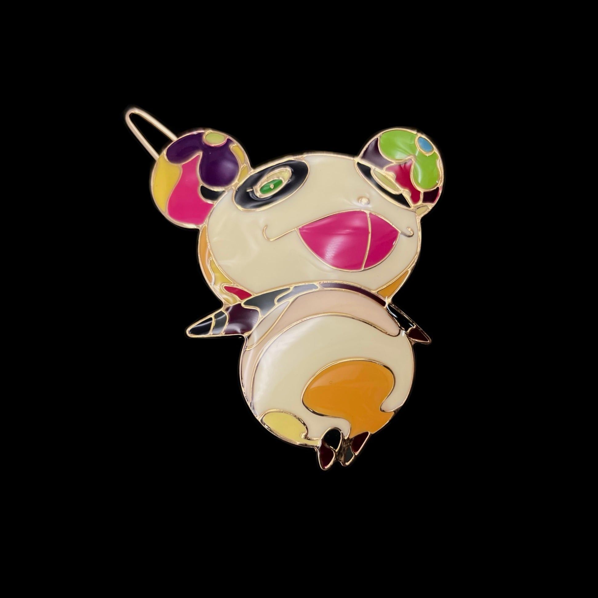 Louis Vuitton Louis Vuitton Panda Takashi Murakami Collaboration Hairpin Size ONE SIZE - 4 Thumbnail