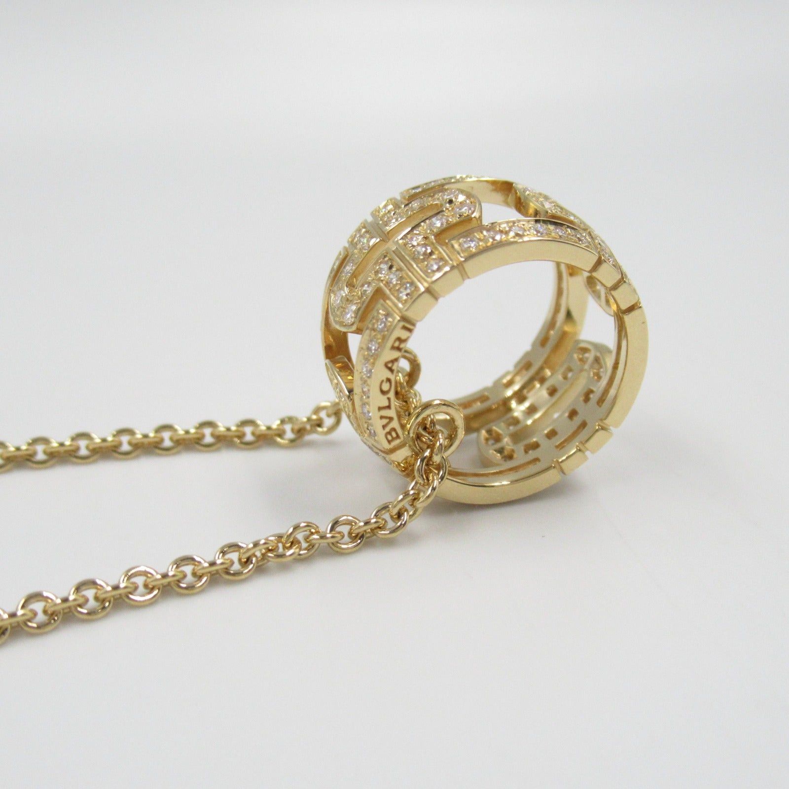 Bvlgari Bvlgari Parentesi Necklace Diamond K18 (Yellow Gold) Clear Size ONE SIZE - 7 Thumbnail