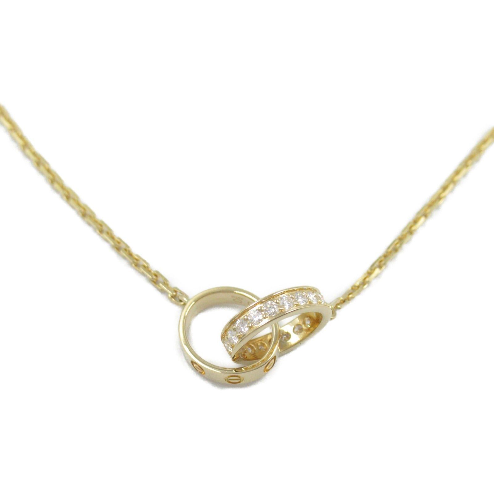 Cartier Cartier Baby Love Necklace Diamond K18 (Yellow Gold) Clear Size ONE SIZE - 2 Thumbnail