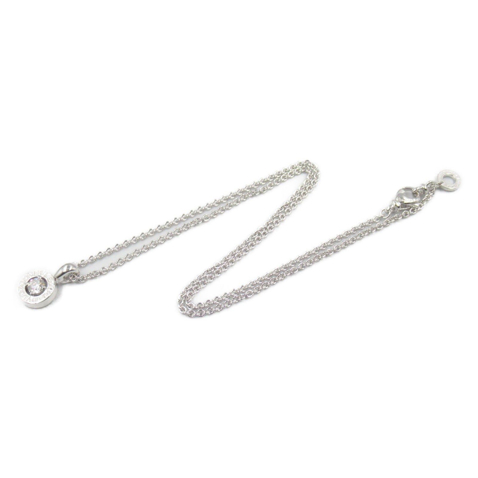 Bvlgari Bvlgari Bulgari Necklace Diamond K18Wg (White Gold) Clear Size ONE SIZE - 3 Thumbnail