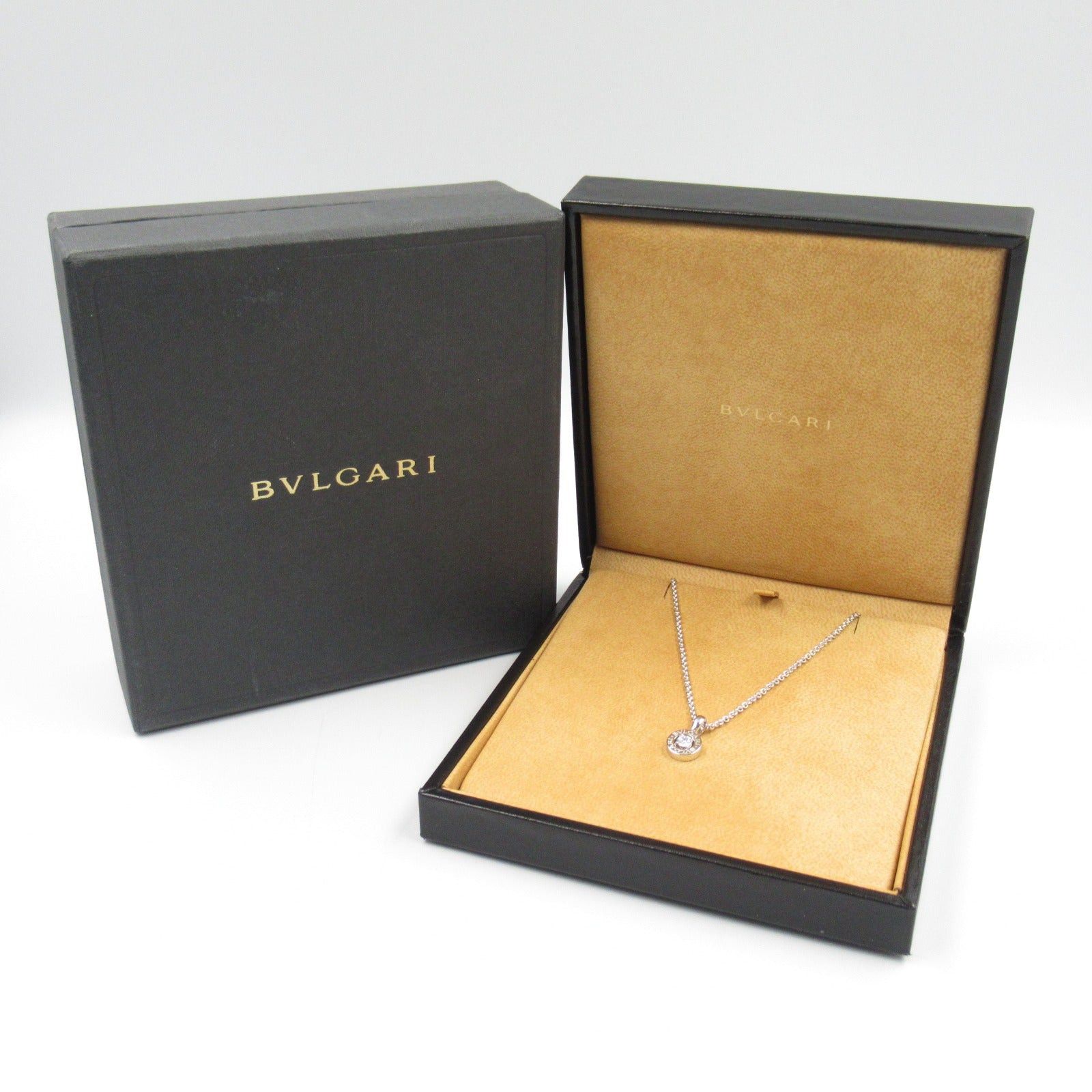 Bvlgari Bvlgari Bulgari Necklace Diamond K18Wg (White Gold) Clear Size ONE SIZE - 8 Thumbnail