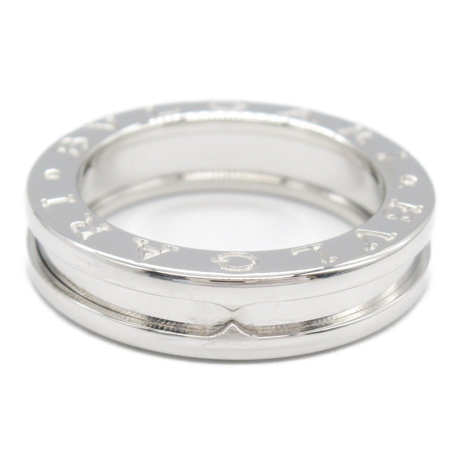 Bvlgari Bvlgari B Zero One Ring 1Belt K18Wg (White Gold) Silver Size ONE SIZE - 3 Thumbnail