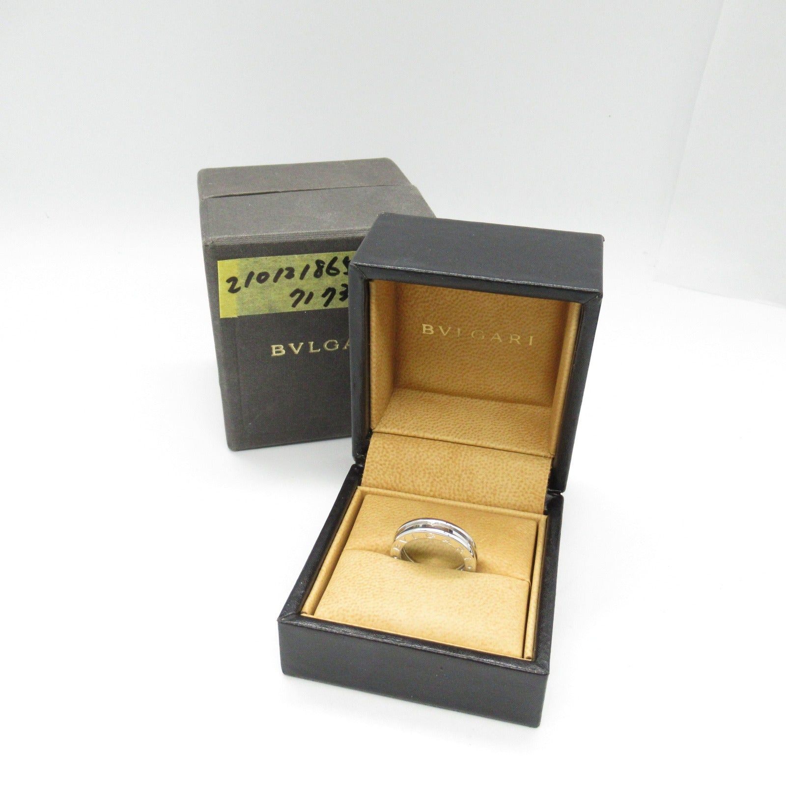 Bvlgari Bvlgari B Zero One Ring 1Belt K18Wg (White Gold) Silver Size ONE SIZE - 6 Thumbnail