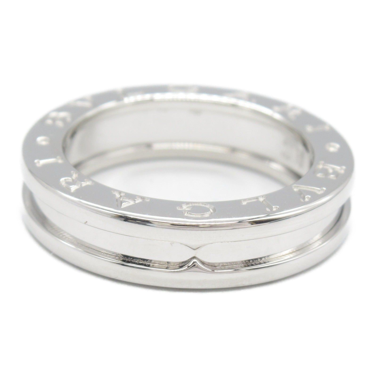 Bvlgari Bvlgari B Zero One Ring 1Belt K18Wg (White Gold) Silver Size ONE SIZE - 2 Thumbnail