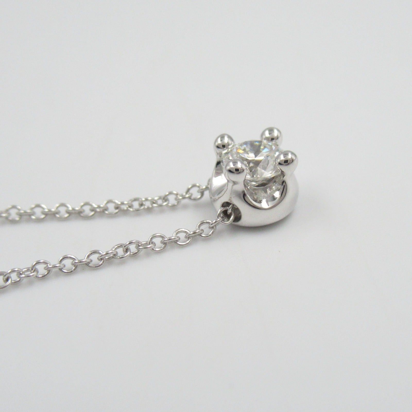 Bvlgari Bvlgari Corona Necklace Diamond K18Wg (White Gold) Clear Size ONE SIZE - 7 Thumbnail