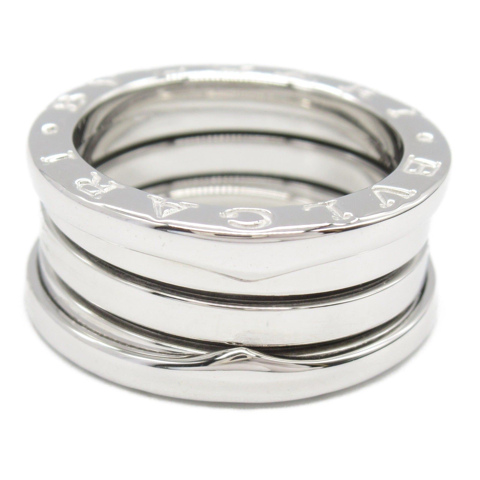 Bvlgari Bvlgari B Zero One Ring K18Wg (White Gold) Silver Size ONE SIZE - 3 Thumbnail