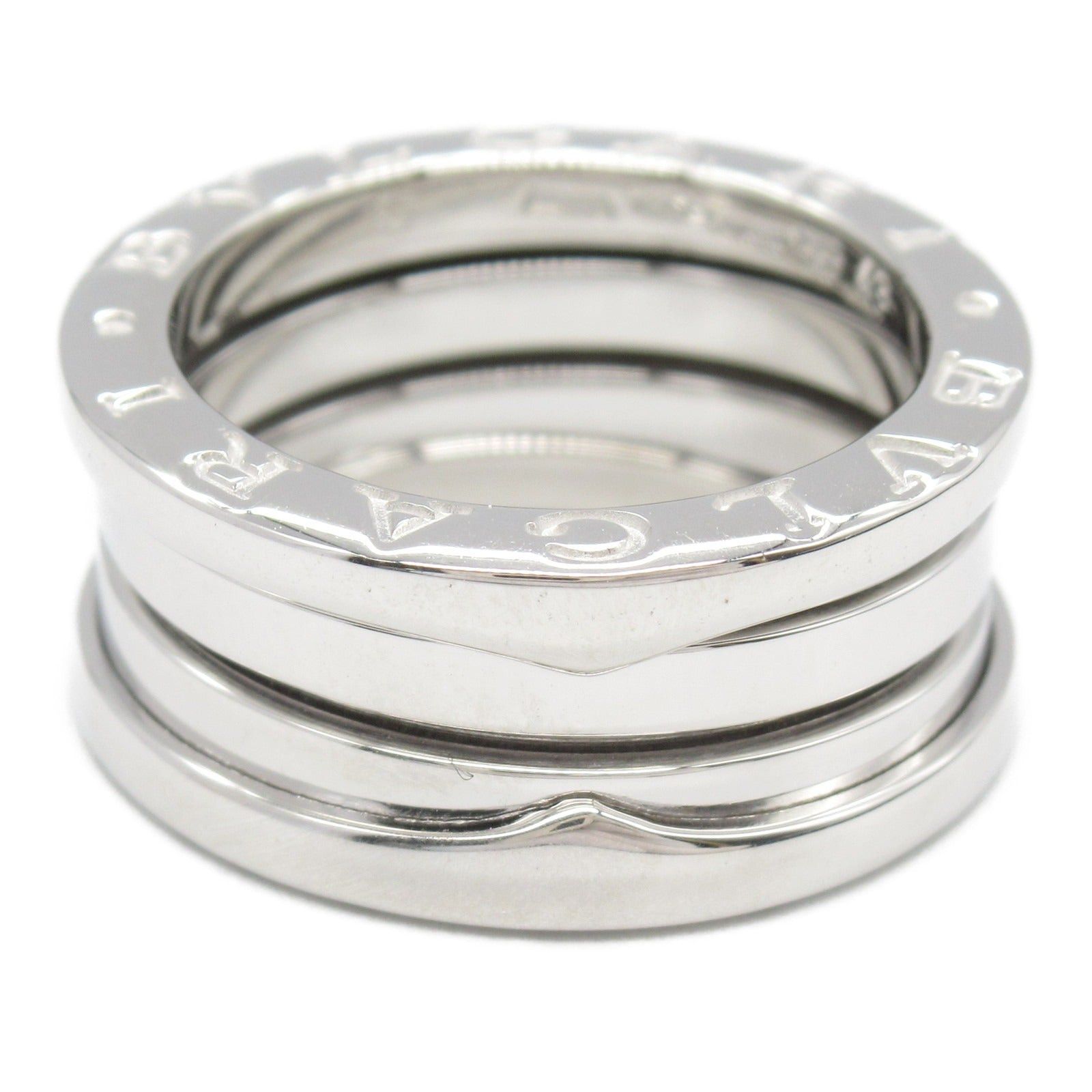 Bvlgari Bvlgari B Zero One Ring K18Wg (White Gold) Silver Size ONE SIZE - 2 Thumbnail
