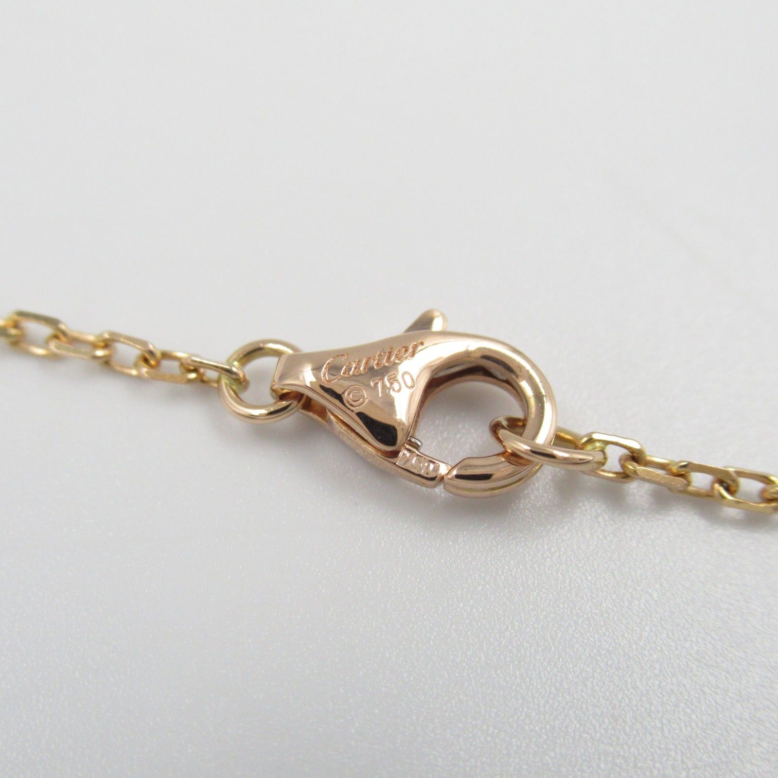 Cartier Cartier C Heart Necklace K18Pg (Pink Gold) Diamond Clear Size ONE SIZE - 4 Thumbnail