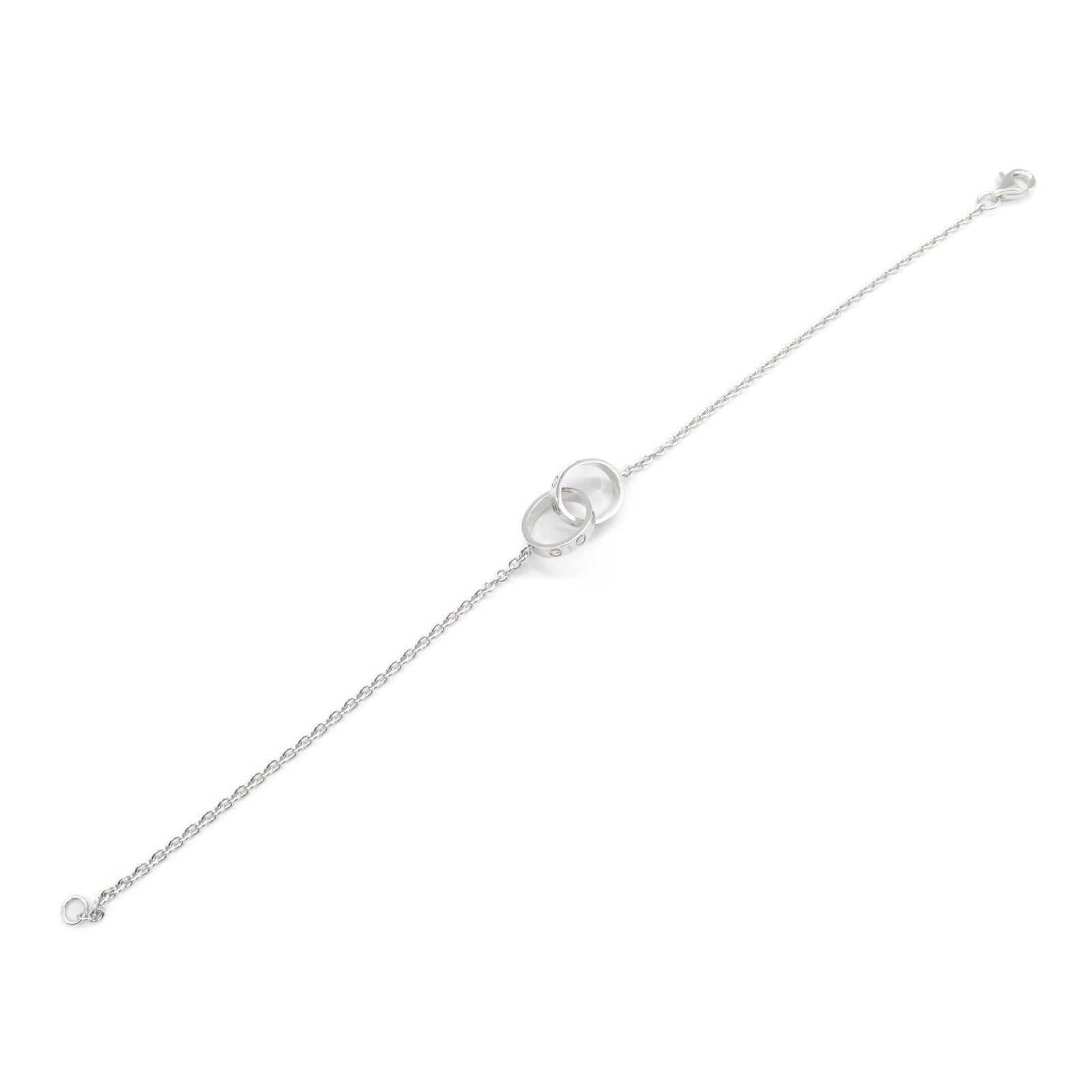 Cartier Cartier Baby Love Bracelet K18Wg (White Gold) Silver Size ONE SIZE - 3 Thumbnail