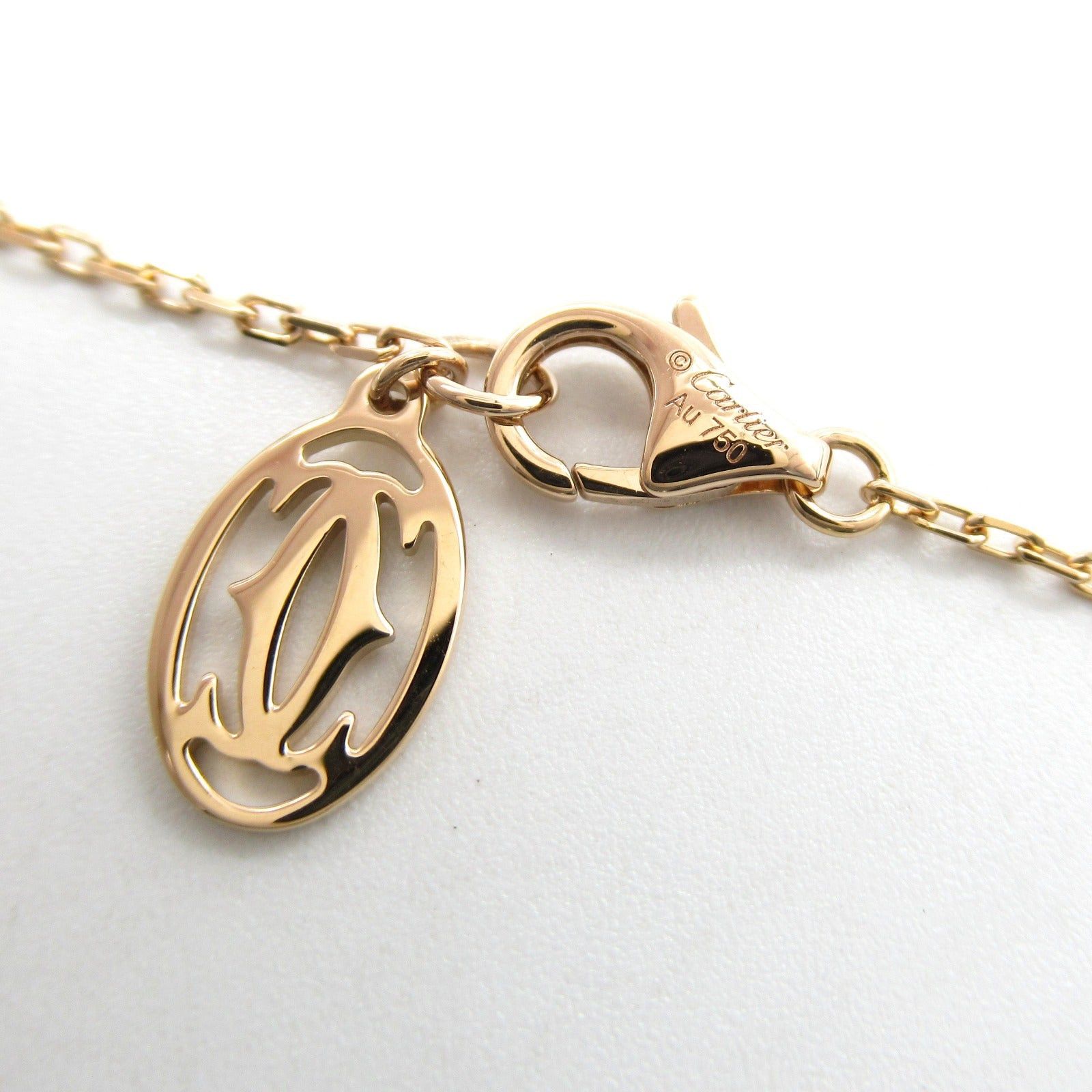 Cartier Cartier C De Cartier Pearl Necklace K18Pg (Pink Gold) White Size ONE SIZE - 4 Thumbnail