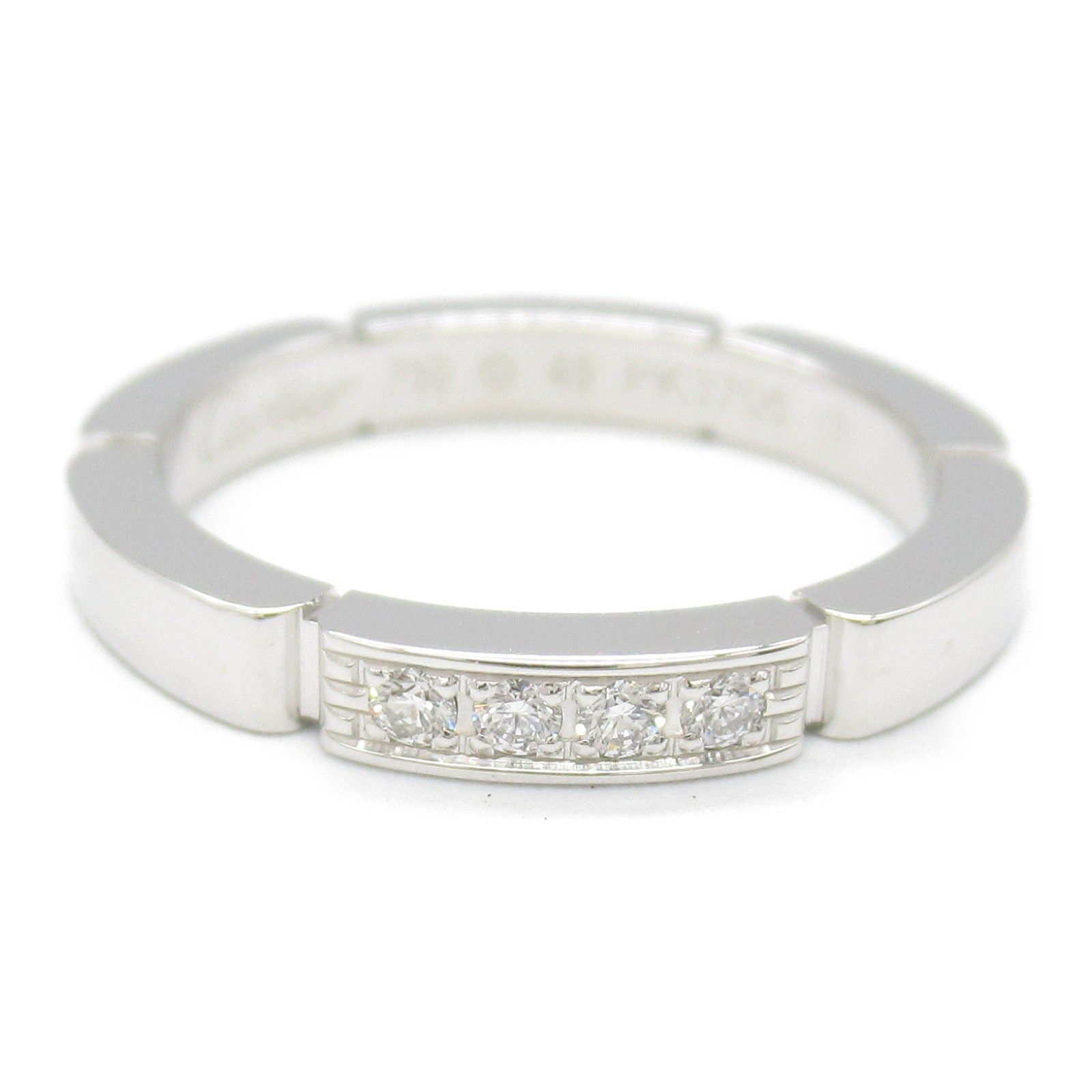 Cartier Cartier Mailon Panthère Ring Diamond K18Wg (White Gold) Clear Size ONE SIZE - 2 Thumbnail