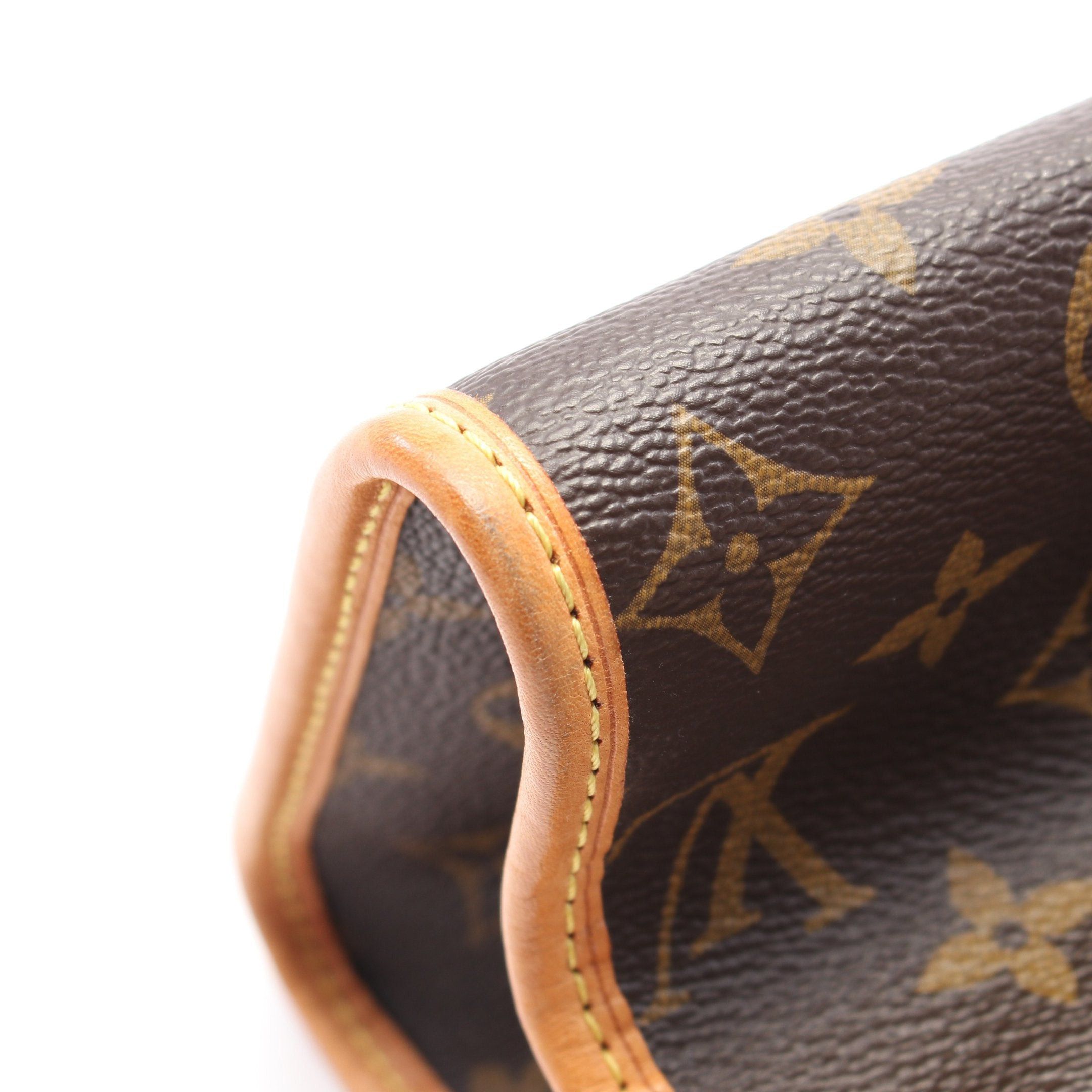 Louis Vuitton Louis Vuitton Popincourt O Monogram Shoulder Bag Tote Leather Brown Size ONE SIZE - 6 Thumbnail