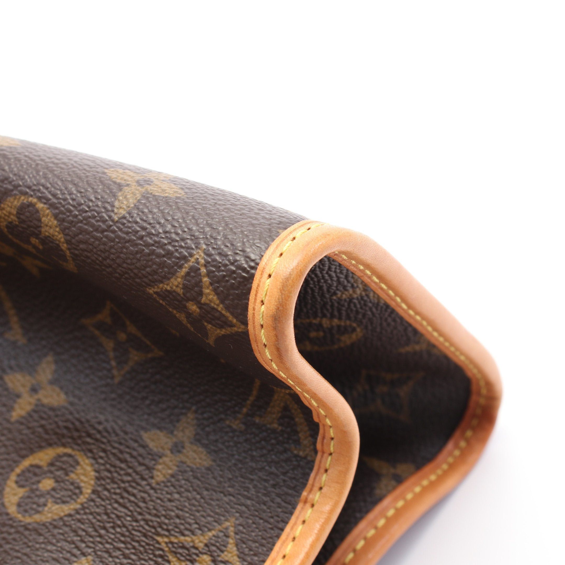 Louis Vuitton Louis Vuitton Popincourt O Monogram Shoulder Bag Tote Leather Brown Size ONE SIZE - 7 Thumbnail