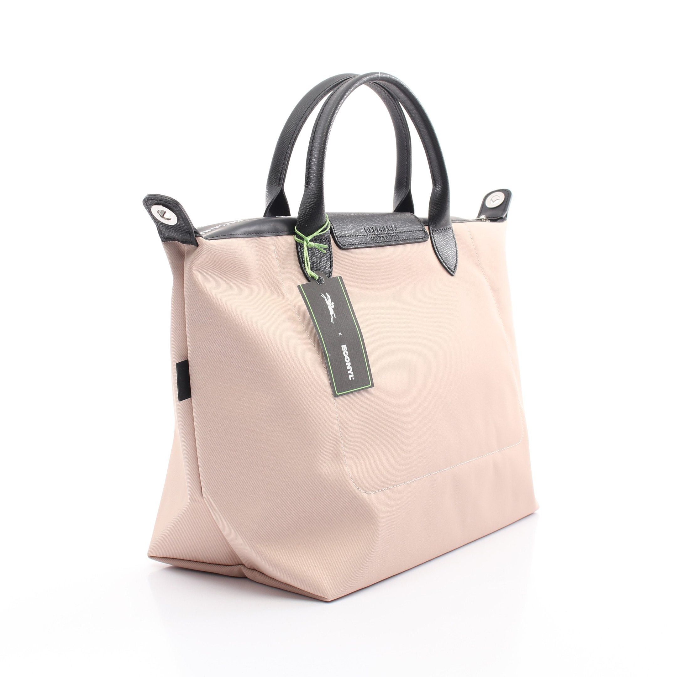 Longchamp Longchamp Le Preage Energy L Top Handle Handbag Tote Bag Nylon Leather Light Pink Black Size ONE SIZE - 2 Thumbnail