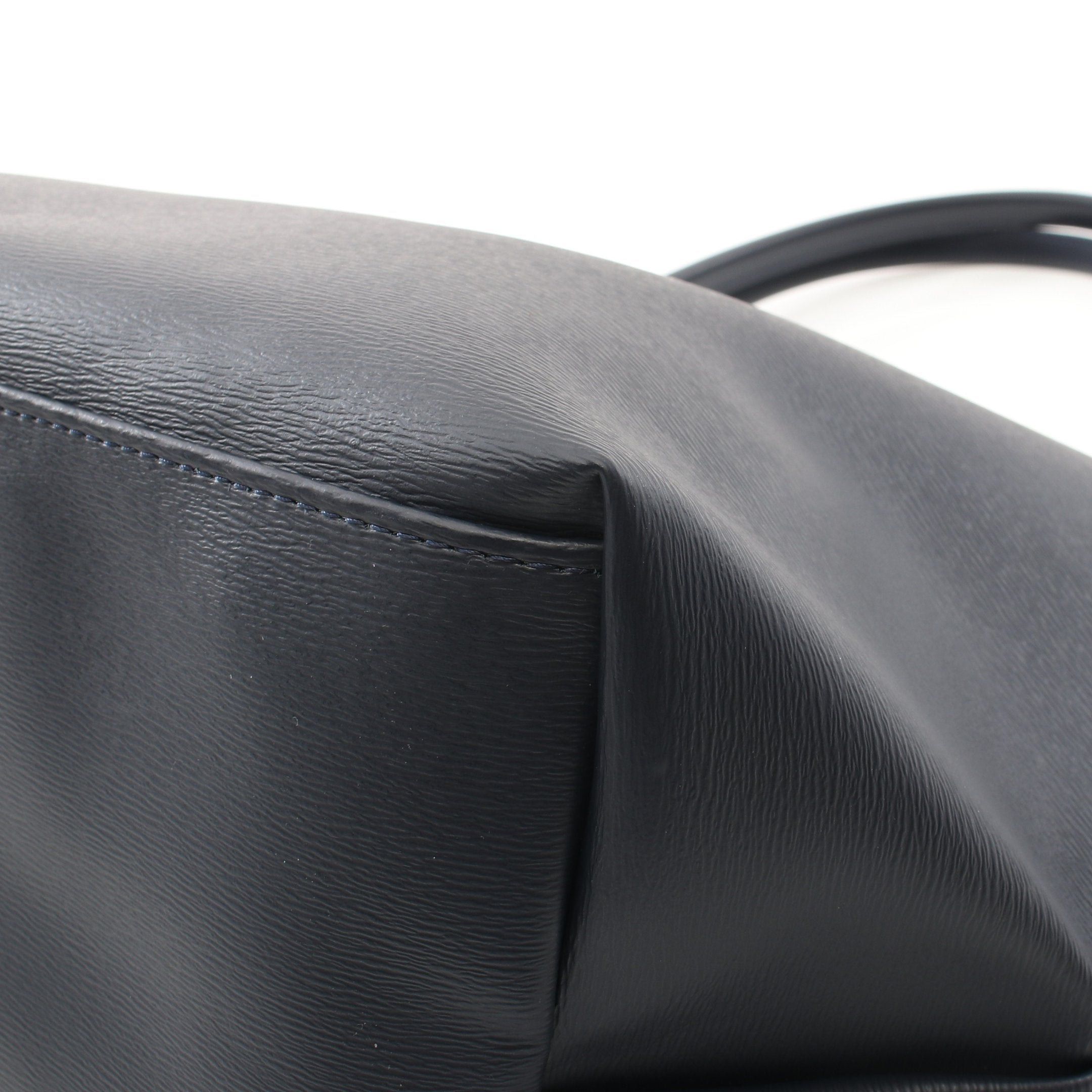 Longchamp Longchamp Le Preage City L Shoulder Bag Tote Leather Navy Size ONE SIZE - 10 Thumbnail