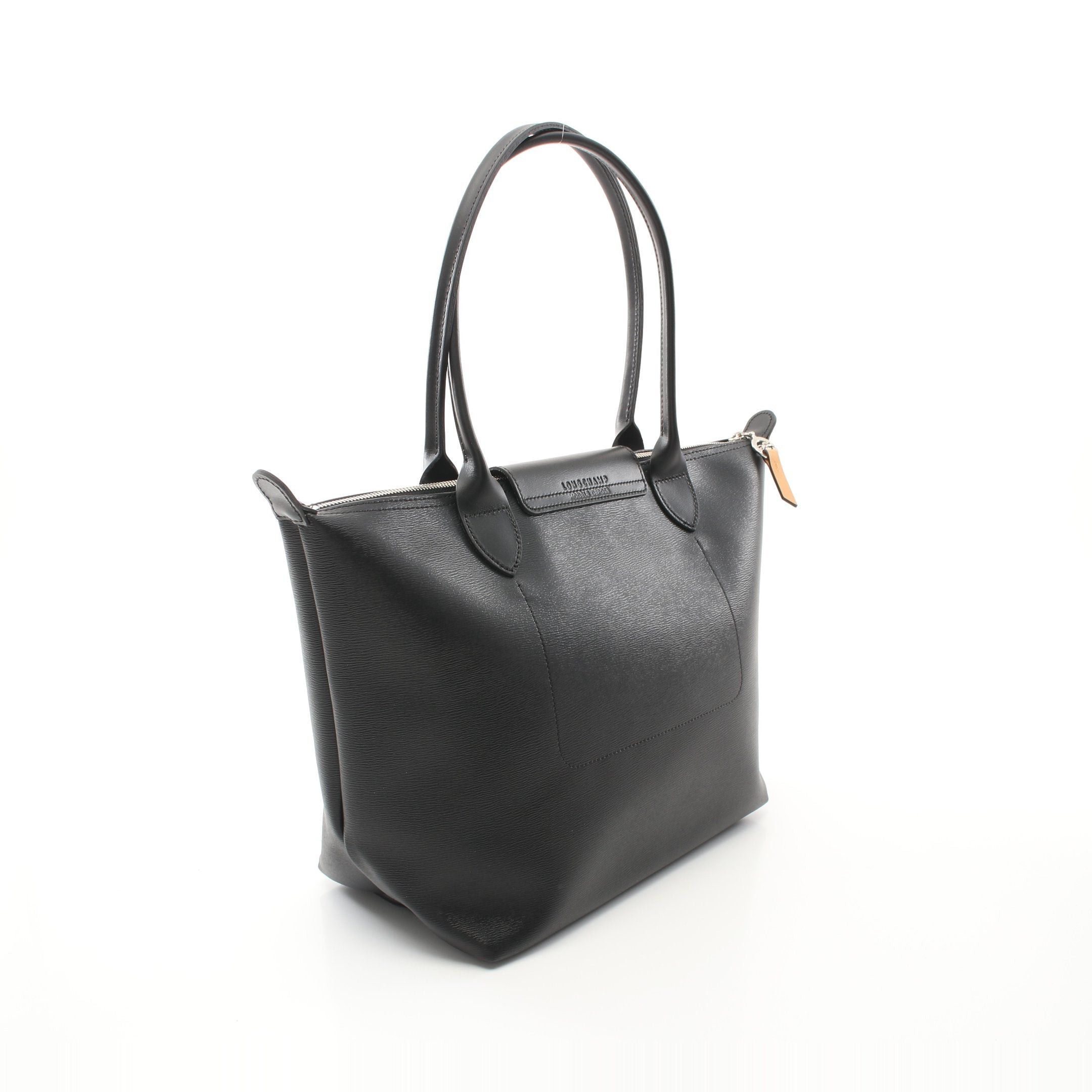 Longchamp Longchamp Le Preage City Shoulder Bag Tote Leather Black Size ONE SIZE - 2 Thumbnail