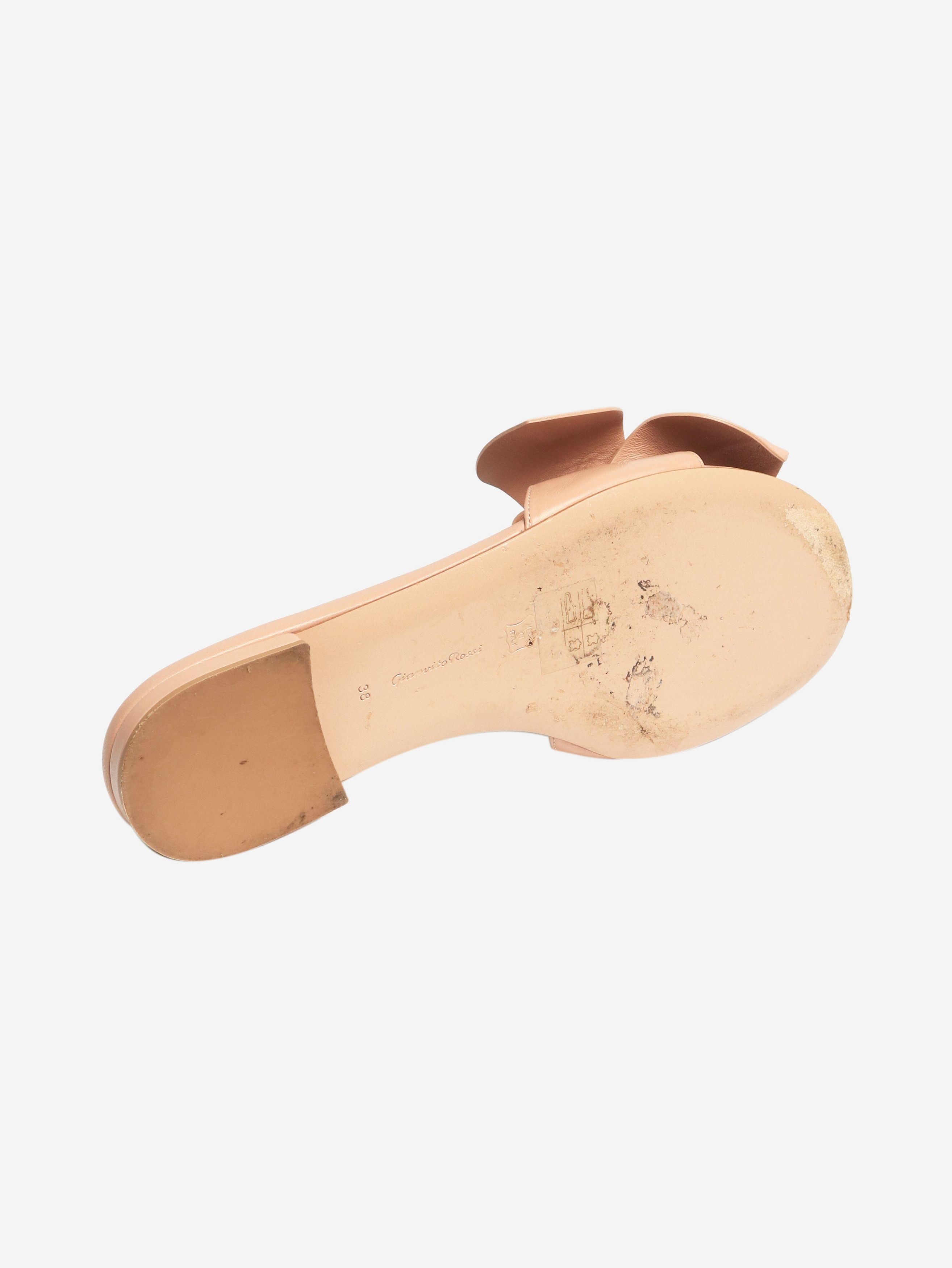 Dusty pink Lucilla flats - size UK 5
