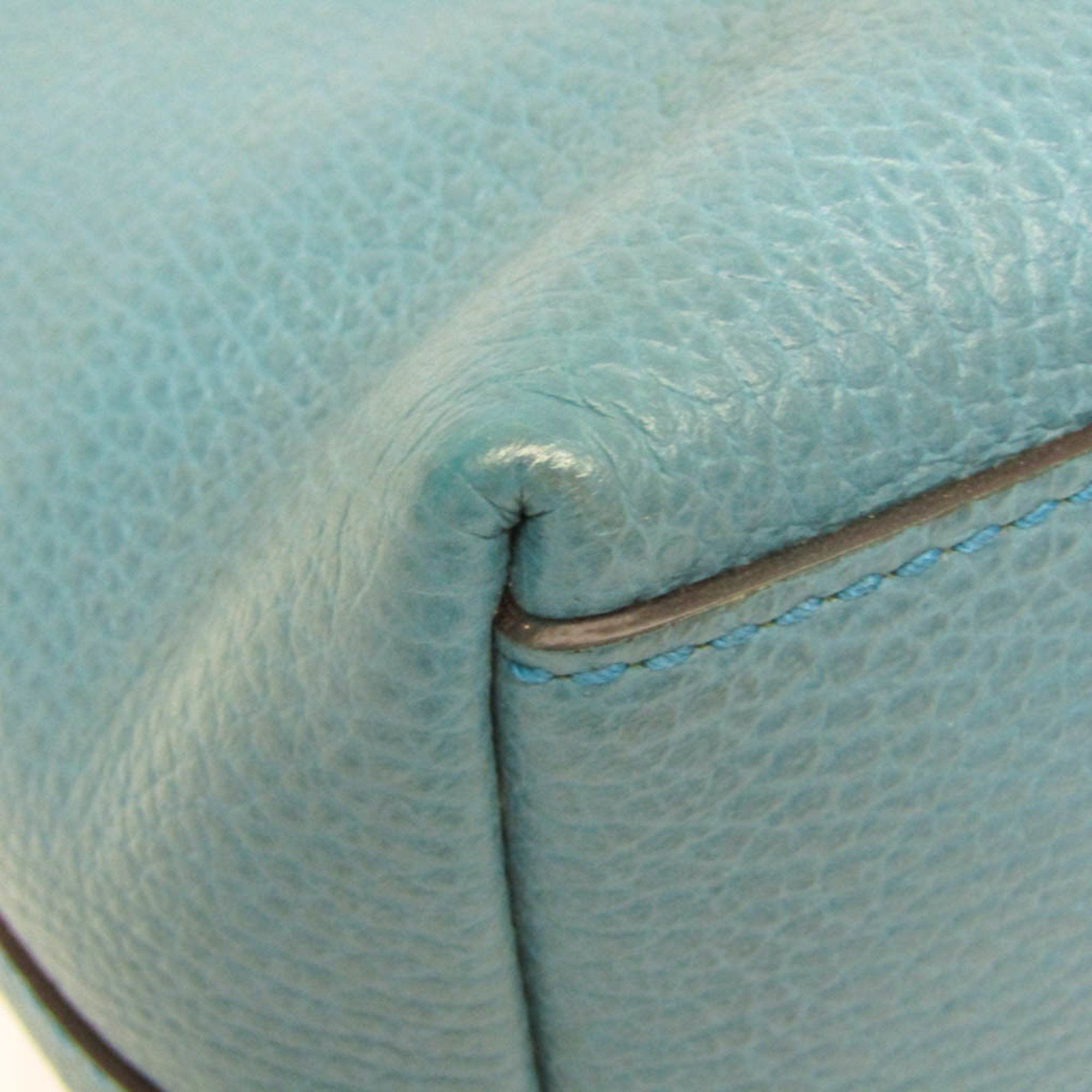 Gucci Gucci Interlocking G 449659 Women's Leather Handbag,Shoulder Bag Blue Size ONE SIZE - 4 Thumbnail