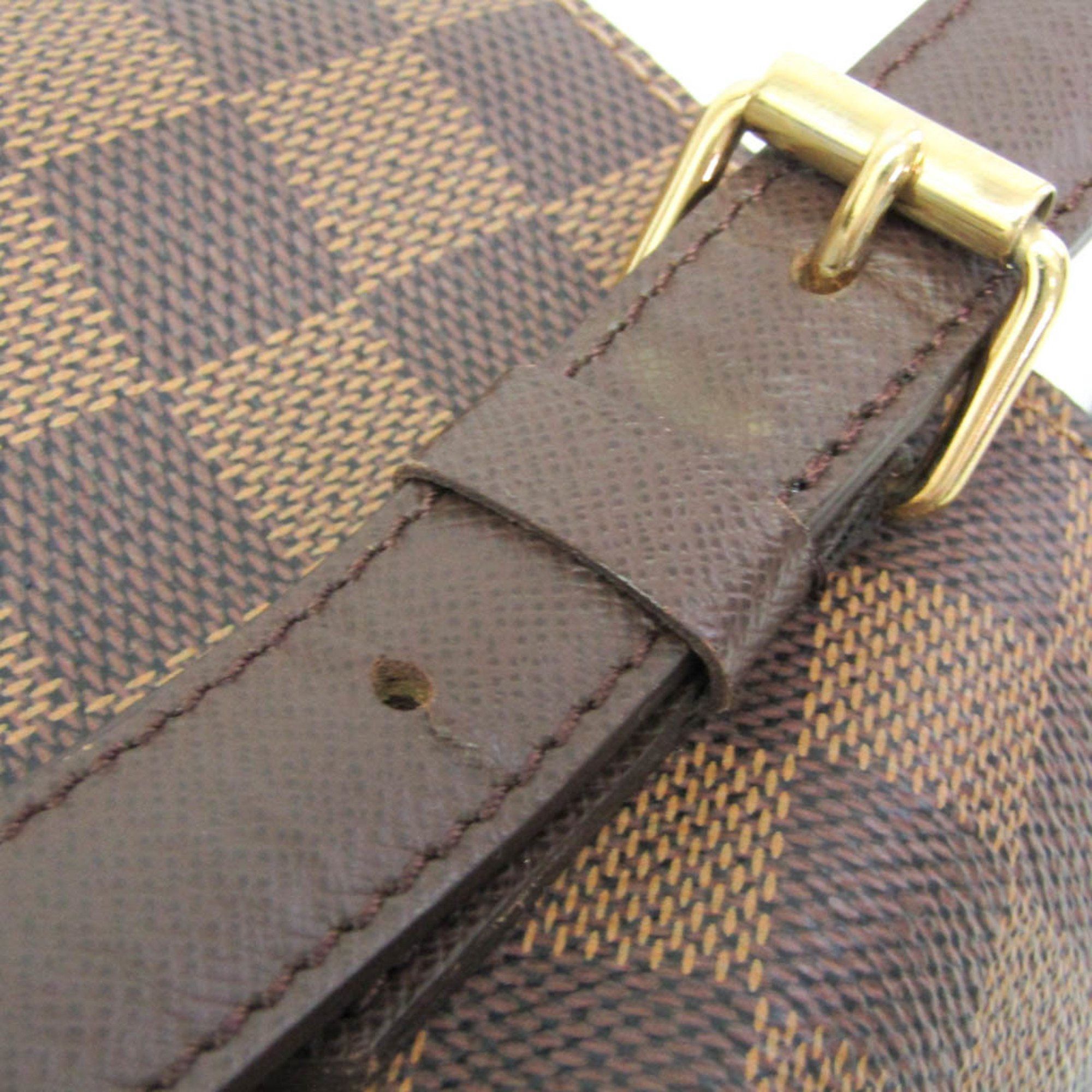 Louis Vuitton Louis Vuitton Damier Rivington PM N41157 Women's Shoulder Bag Brown Size ONE SIZE - 6 Thumbnail