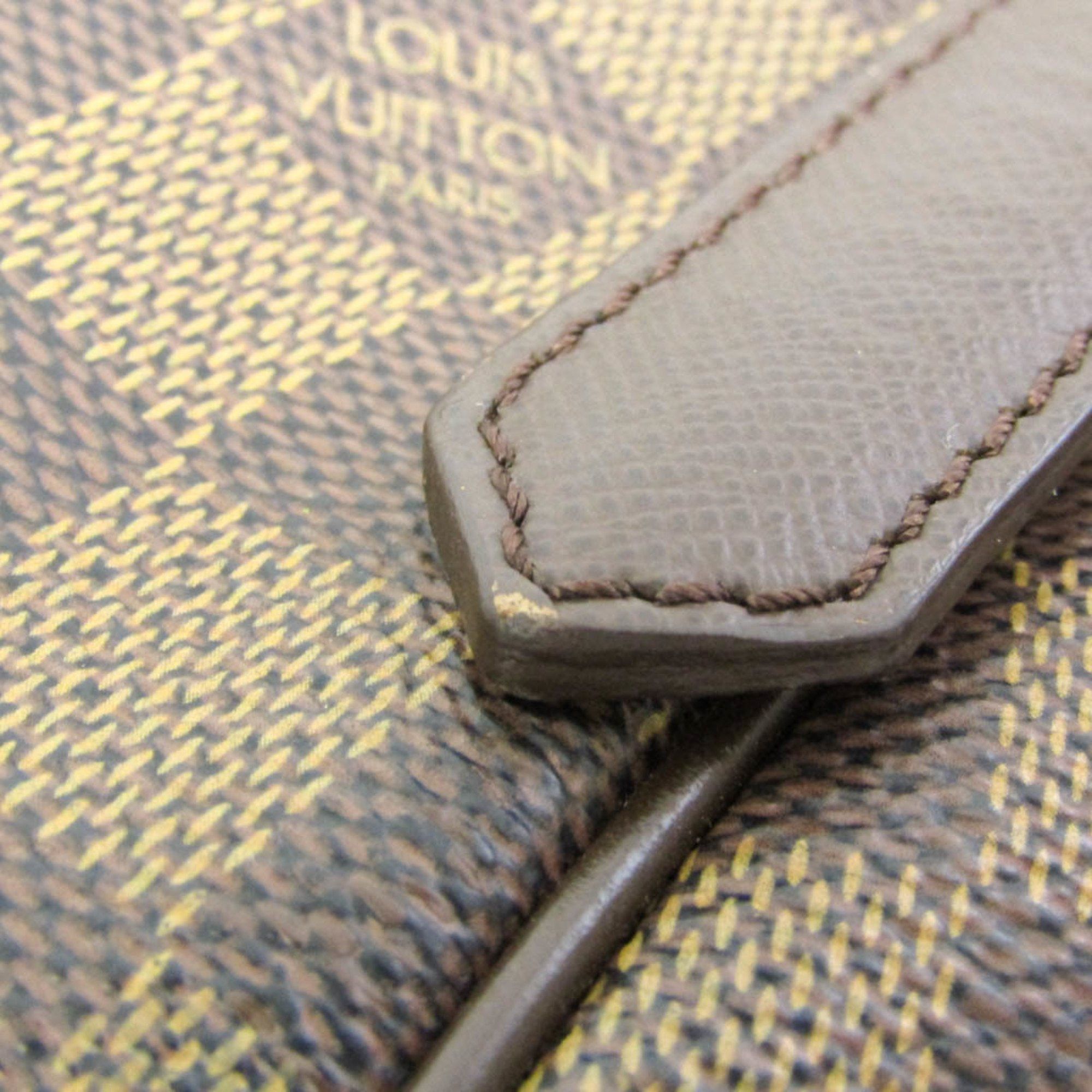 Louis Vuitton Louis Vuitton Damier Rivington PM N41157 Women's Shoulder Bag Brown Size ONE SIZE - 5 Thumbnail