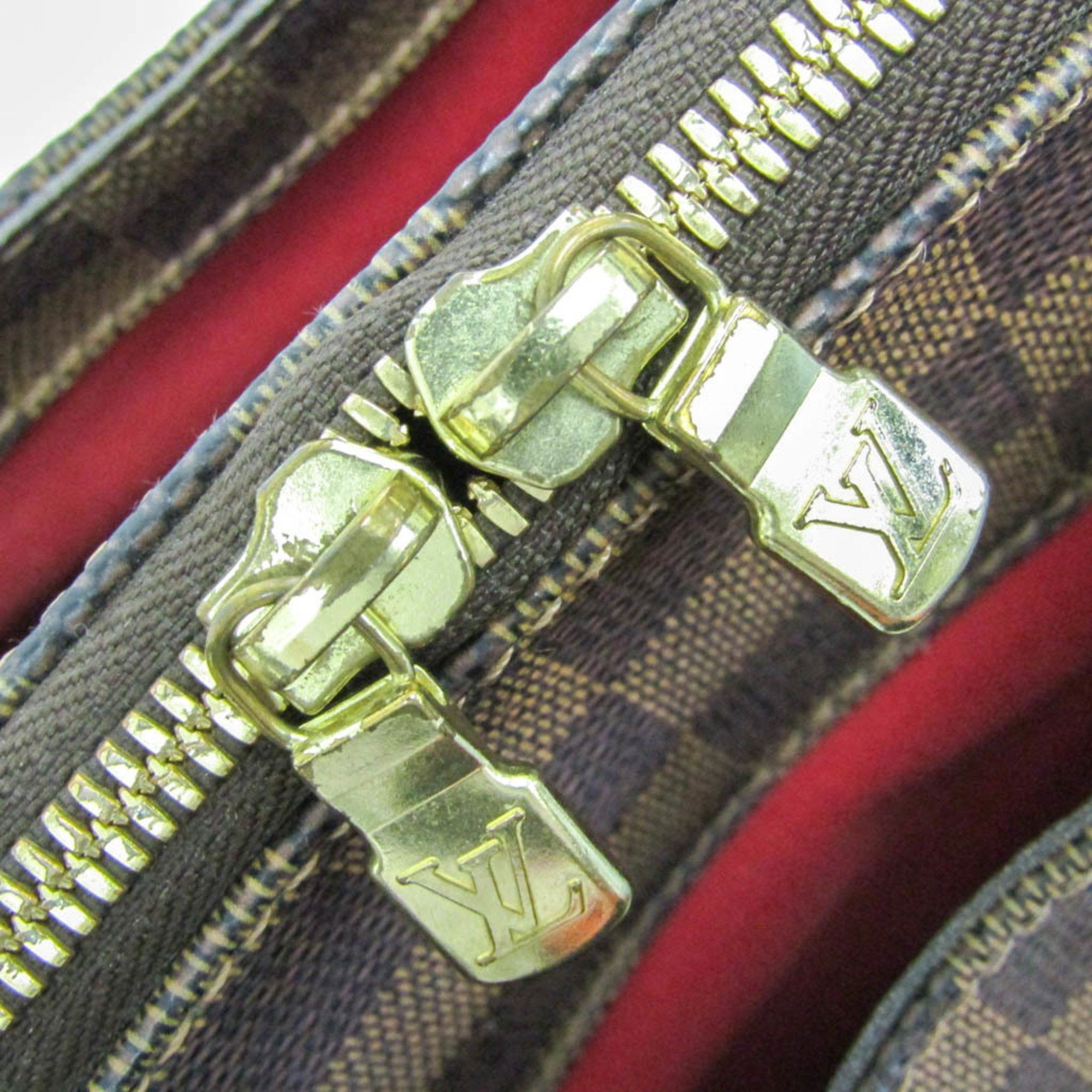 Louis Vuitton Louis Vuitton Damier Rivington PM N41157 Women's Shoulder Bag Brown Size ONE SIZE - 7 Thumbnail