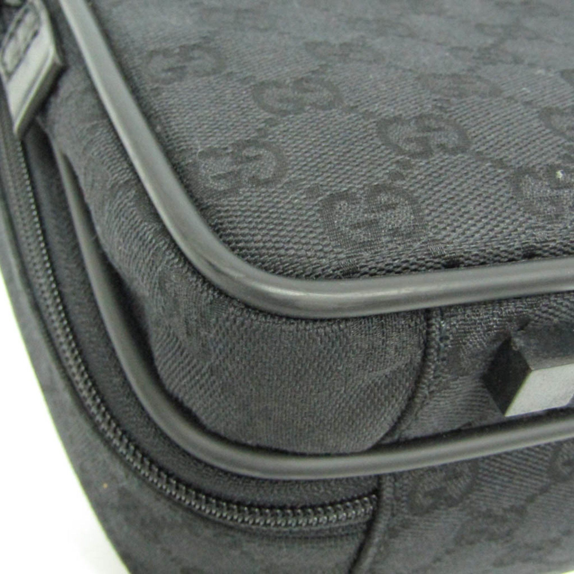 Gucci Gucci GG Canvas 28723 Men's GG Canvas Briefcase,Shoulder Bag Black Size ONE SIZE - 6 Thumbnail
