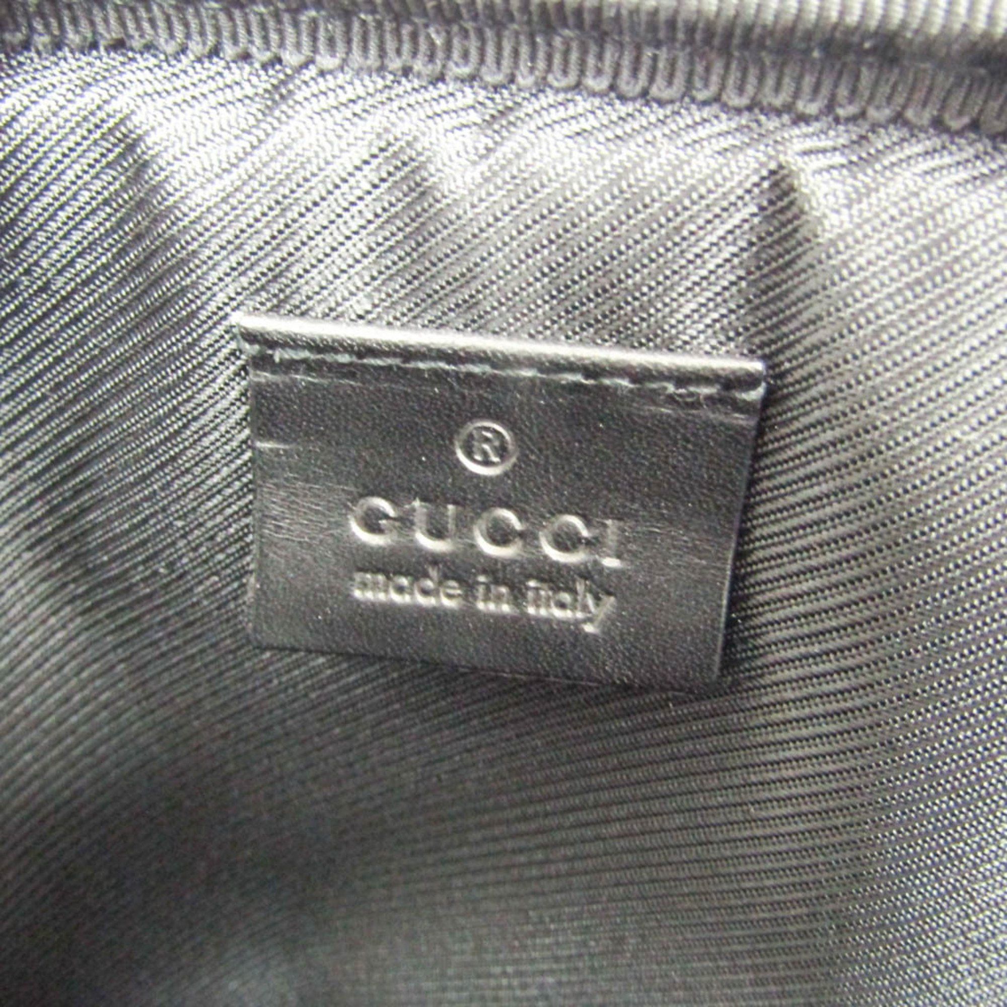 Gucci Gucci GG Canvas 28723 Men's GG Canvas Briefcase,Shoulder Bag Black Size ONE SIZE - 13 Thumbnail