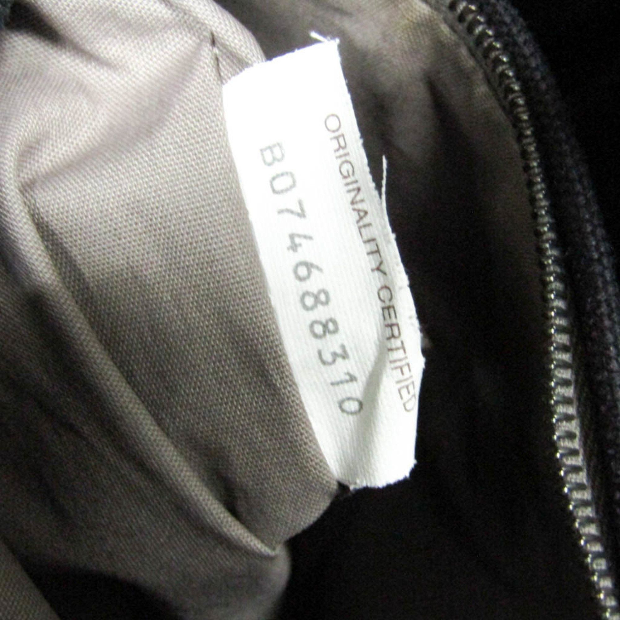 Bottega Veneta Bottega Veneta Drawstring Bag Stripe Men's Leather,Canvas Backpack Black,Gray,White Size ONE SIZE - 13 Thumbnail