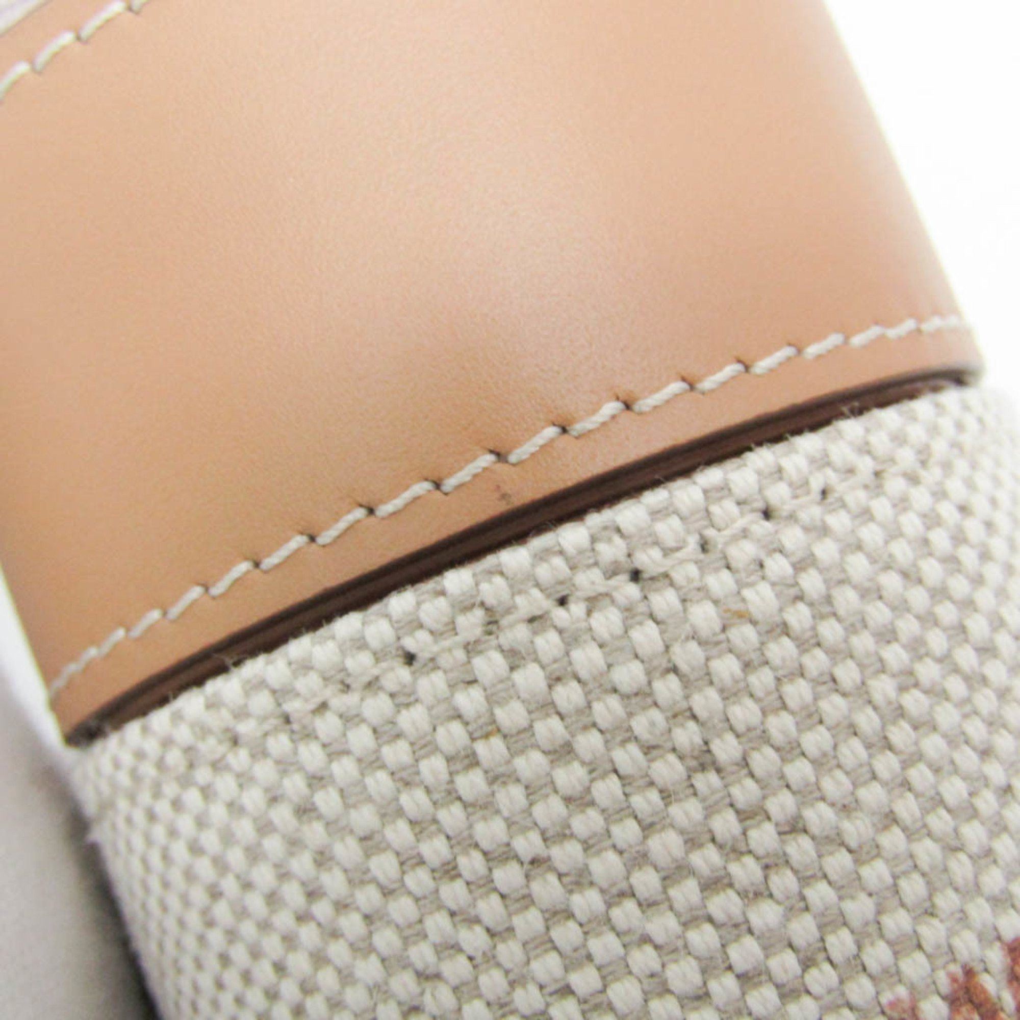 Dior Christian Dior Dior X CACTUS JACK Nano Roller Pouch Women's Leather,Canvas Pouch,Shoulder Bag Beige,Brown Size ONE SIZE - 9 Thumbnail