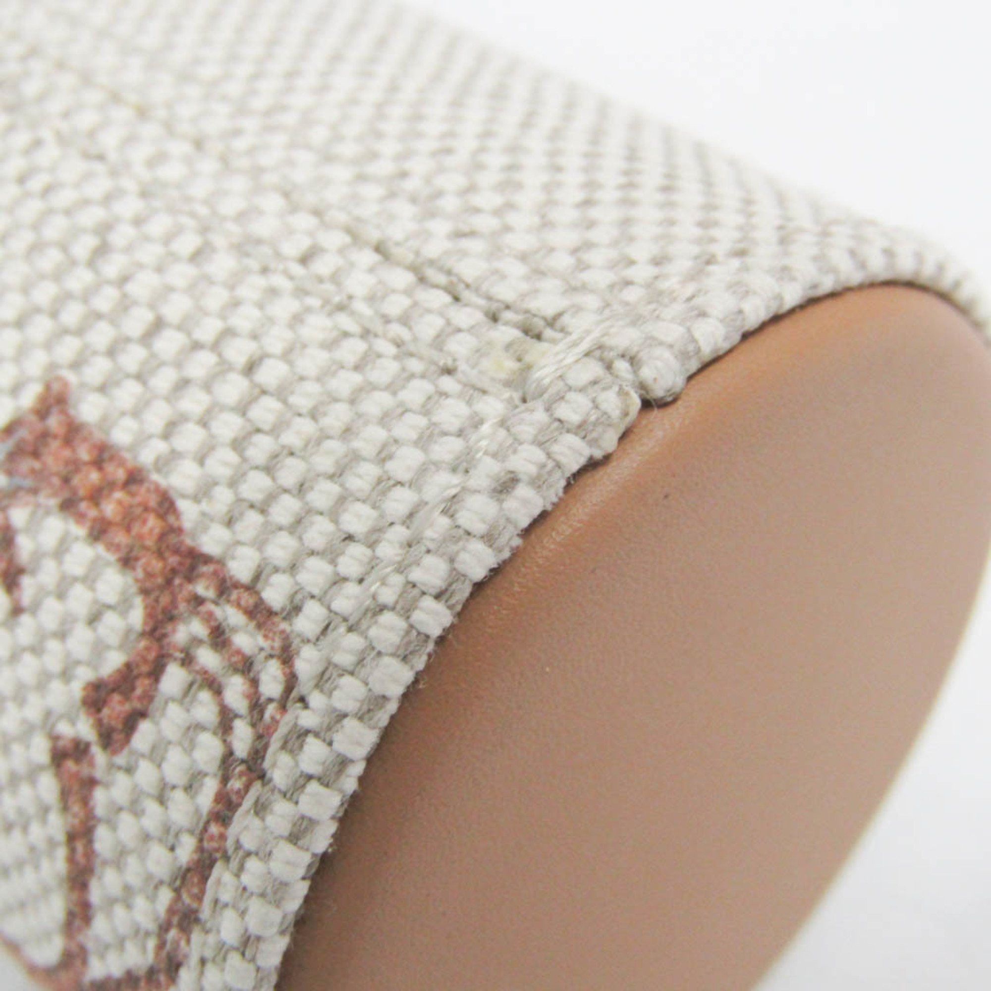 Dior Christian Dior Dior X CACTUS JACK Nano Roller Pouch Women's Leather,Canvas Pouch,Shoulder Bag Beige,Brown Size ONE SIZE - 4 Thumbnail