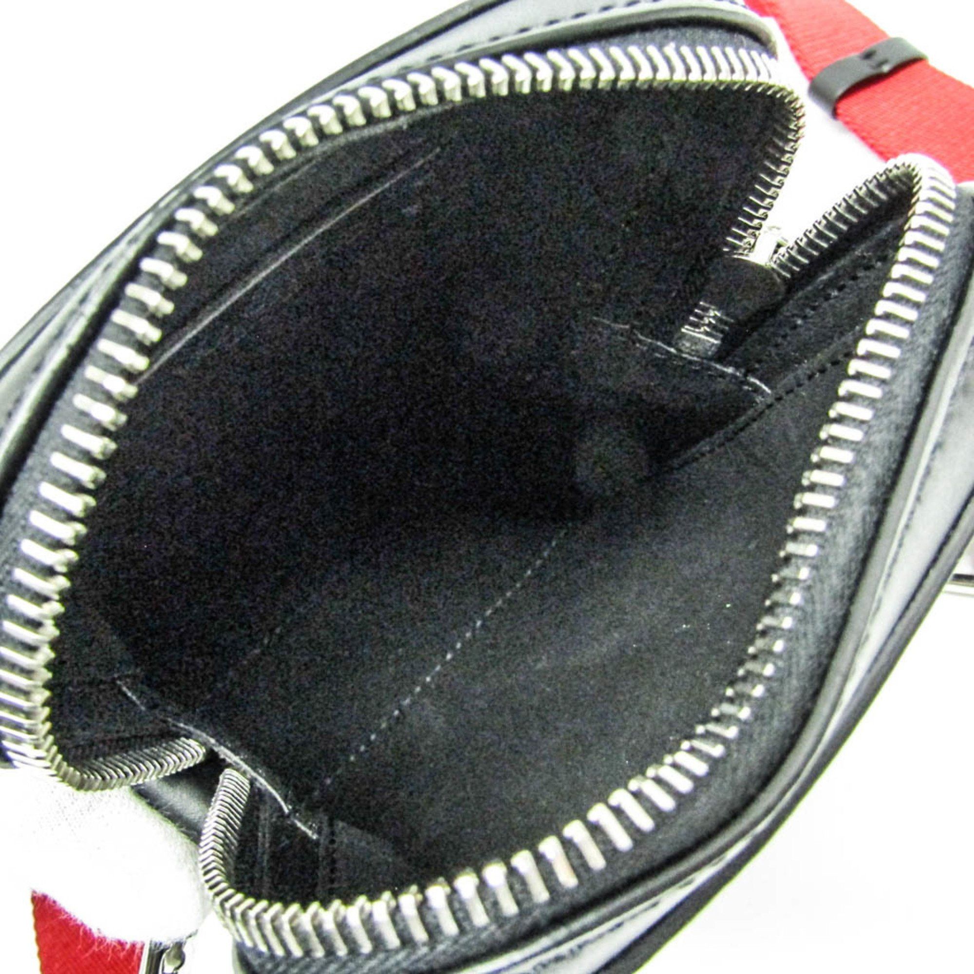 Valentino Valentino Garavani All-over Pattern Women's Leather Shoulder Bag Black,Red Color Size ONE SIZE - 4 Thumbnail