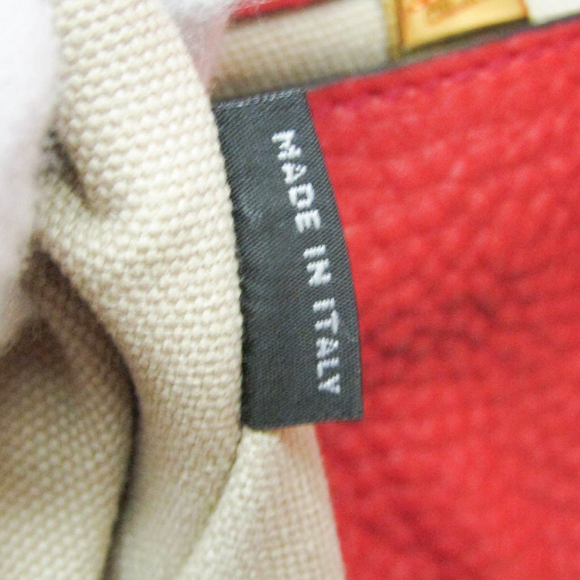 Prada Prada Women's Leather Tote Bag Red Color Size ONE SIZE - 16 Thumbnail