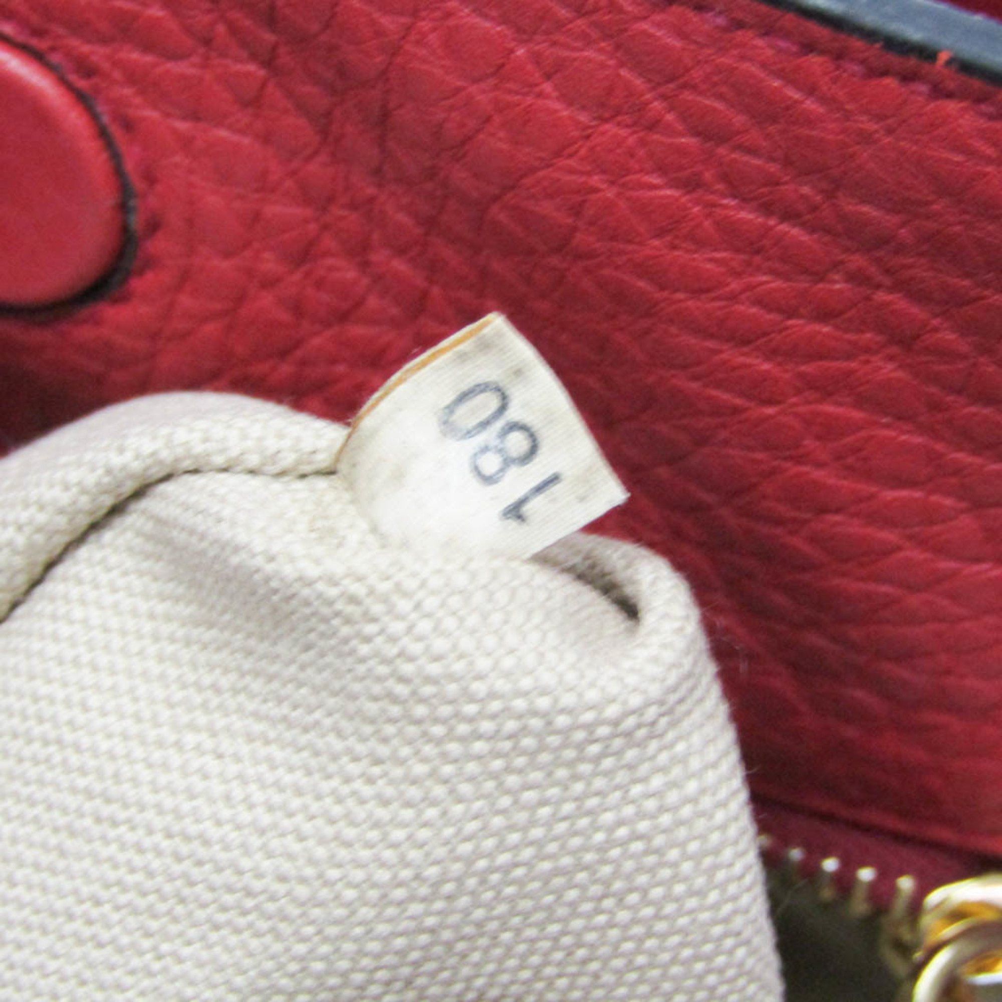 Prada Prada Women's Leather Tote Bag Red Color Size ONE SIZE - 17 Thumbnail