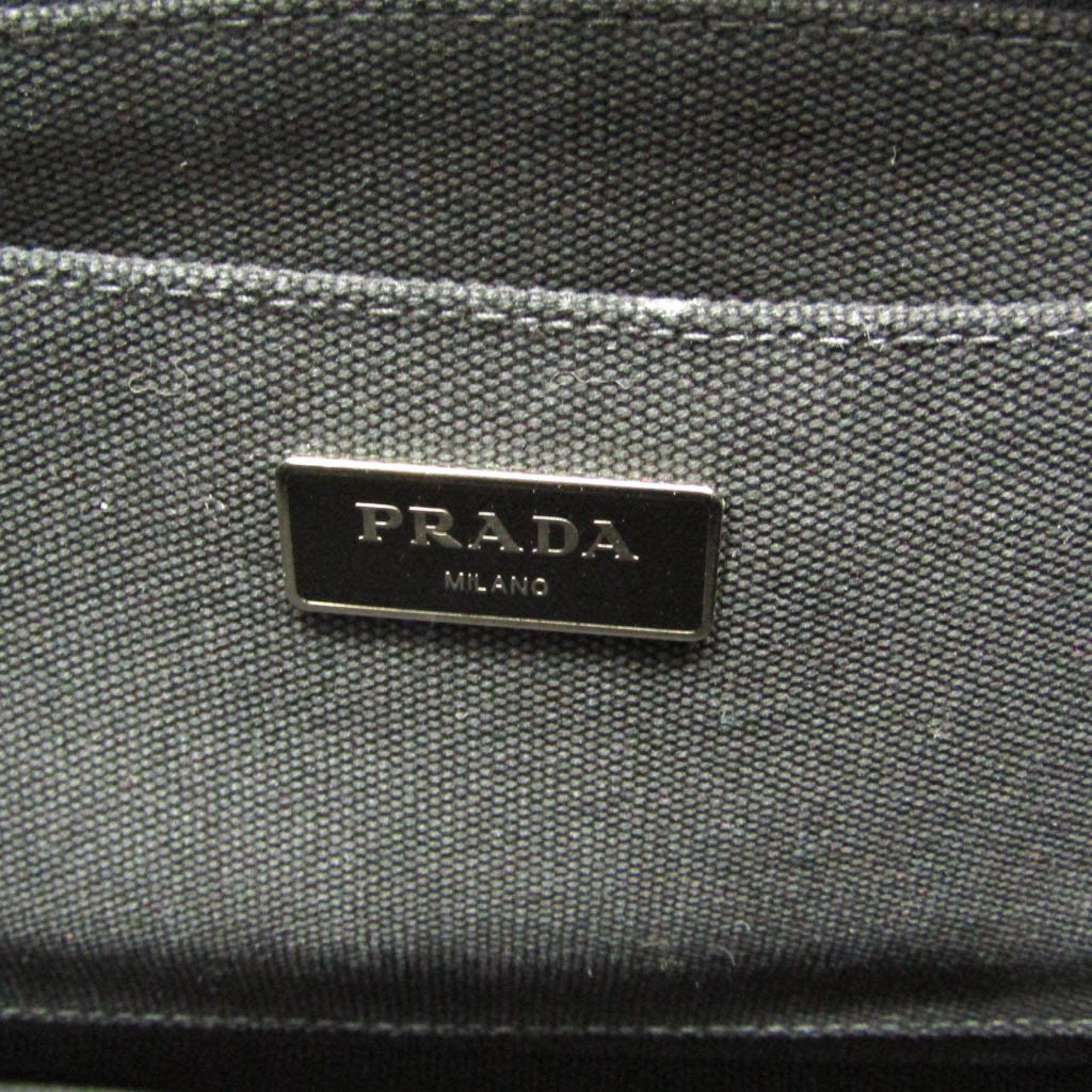 Prada Prada Canapa Camouflage B2642B Women's Canvas Handbag,Shoulder Bag Brown,Khaki Size ONE SIZE - 10 Thumbnail