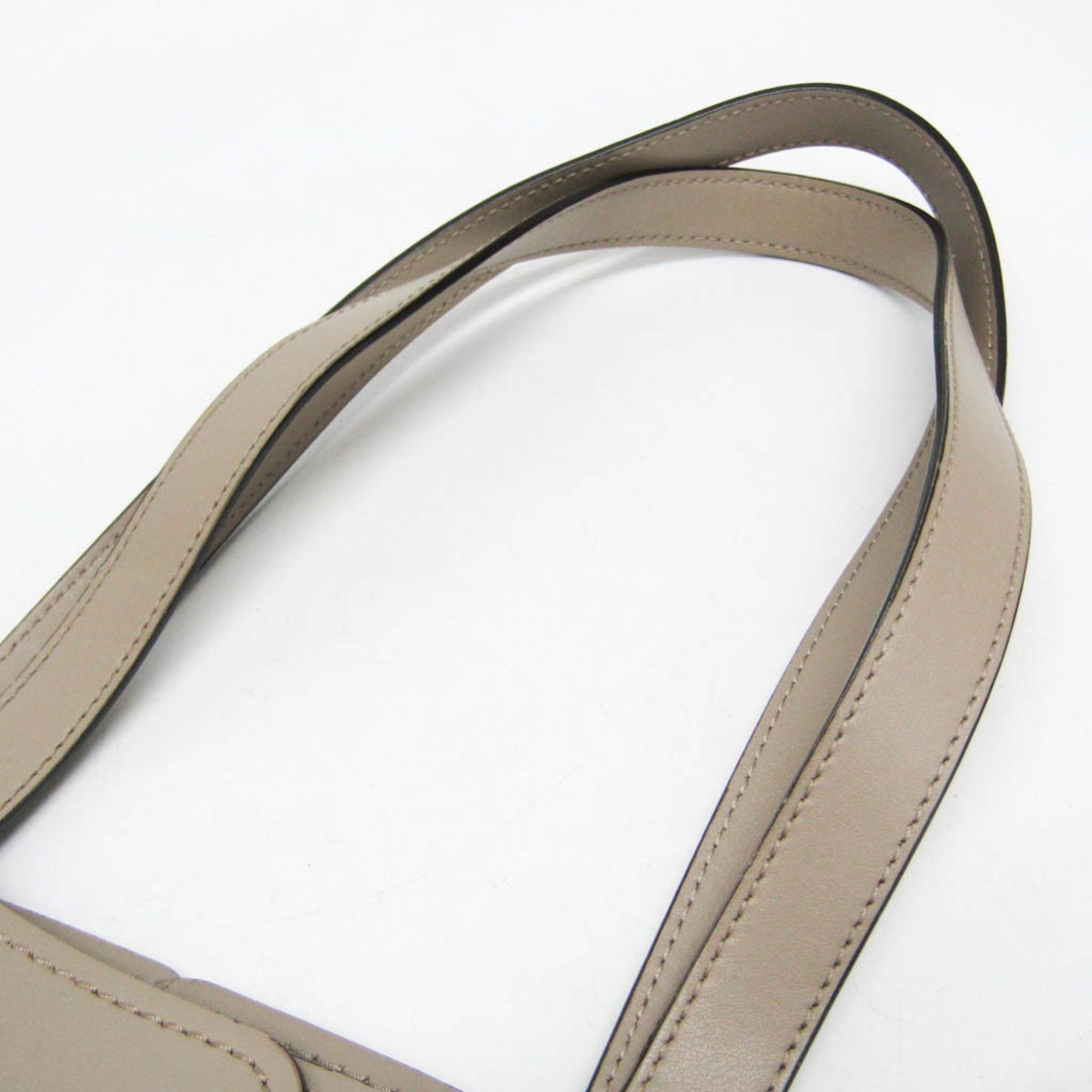 Chloe Chloé Mylo Women's Leather Tote Bag Grayish Size ONE SIZE - 11 Thumbnail