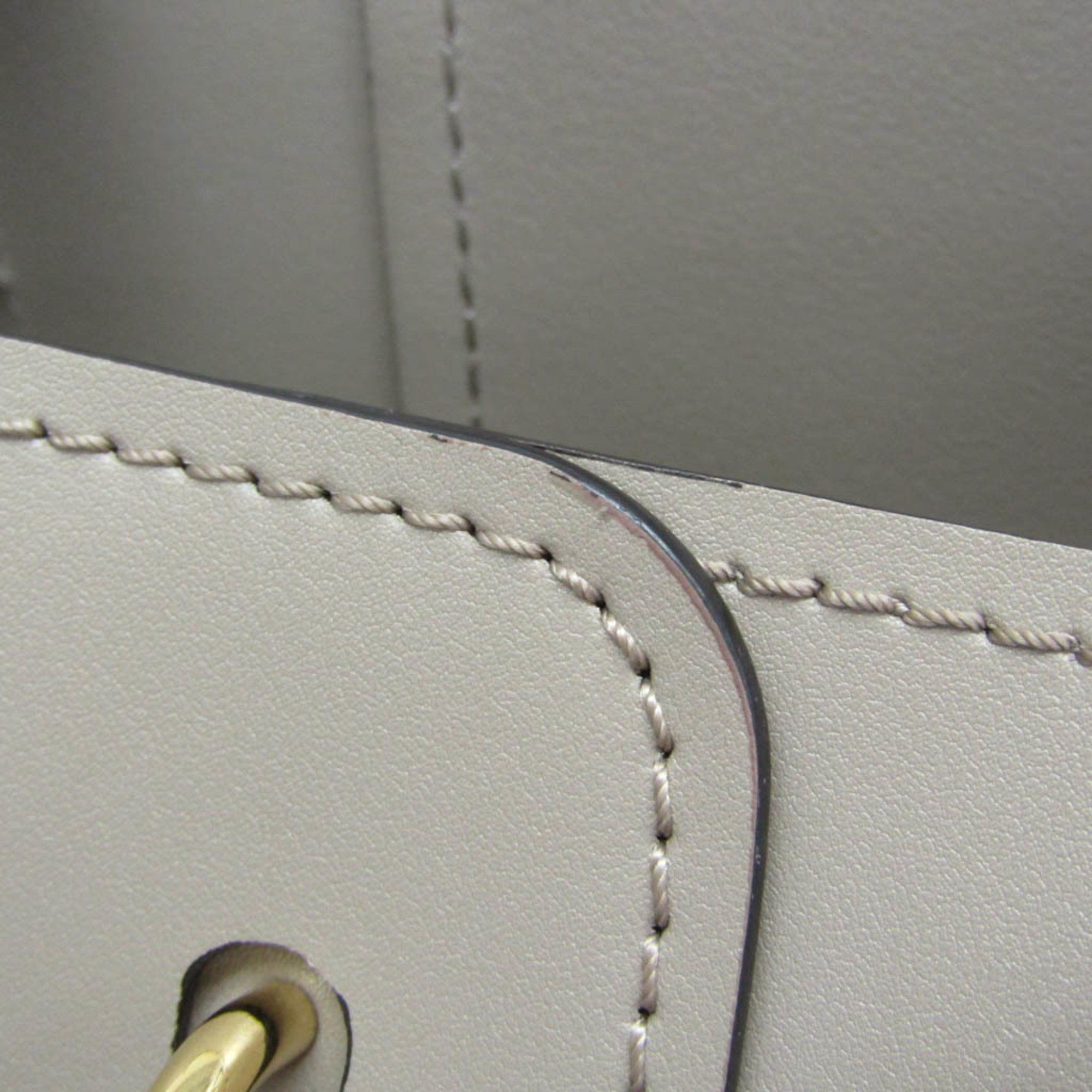 Chloe Chloé Mylo Women's Leather Tote Bag Grayish Size ONE SIZE - 9 Thumbnail
