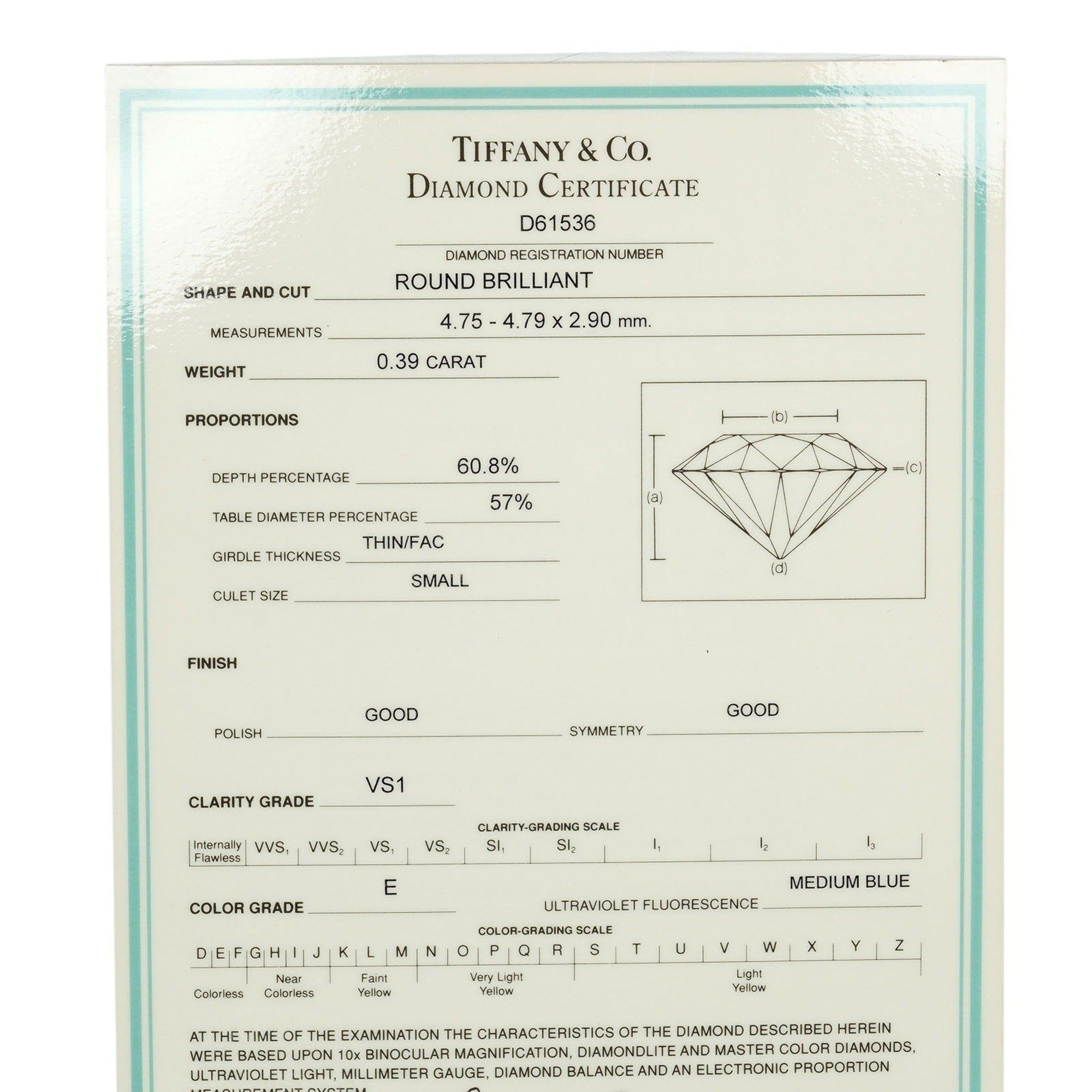 Tiffany & Co. Tiffany & Co Solitaire ring Size ONE SIZE - 7 Thumbnail