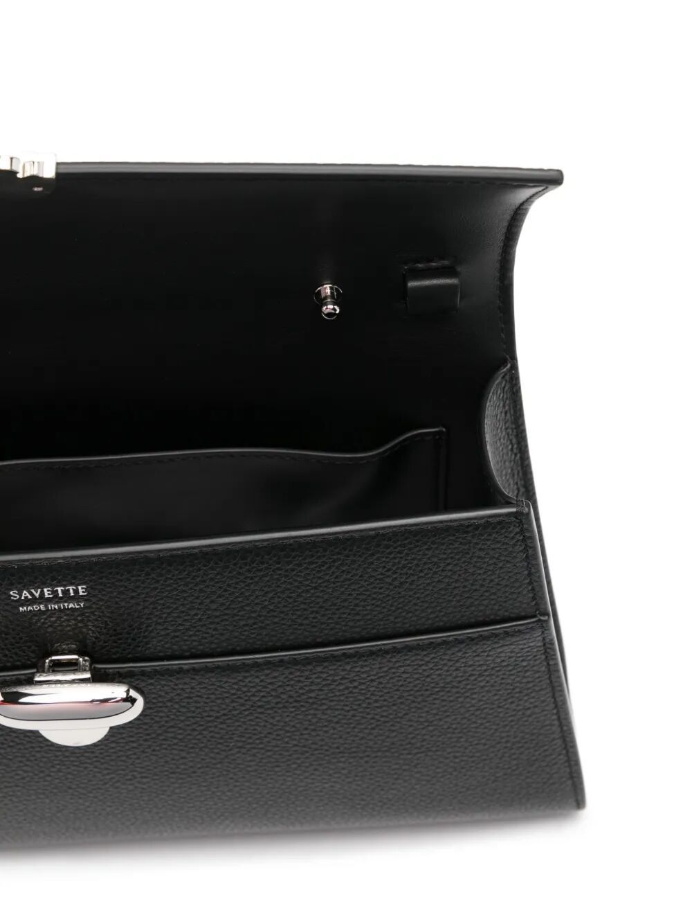 Savette SYMMETRY SHOULDER BAG IN GRAINED CALF LEATHER Size ONE SIZE - 4 Thumbnail
