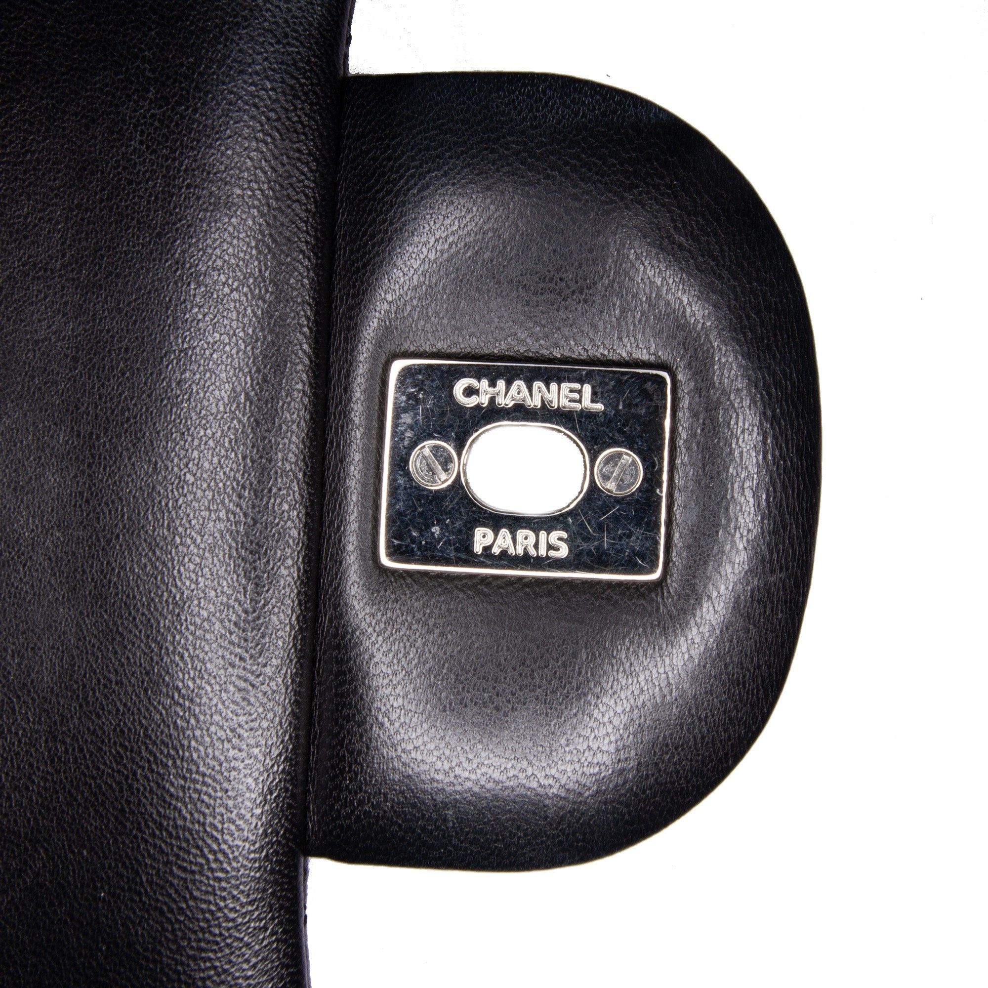 Chanel Chanel Jumbo Classic Lambskin Double Flap Black Size ONE SIZE - 10 Thumbnail