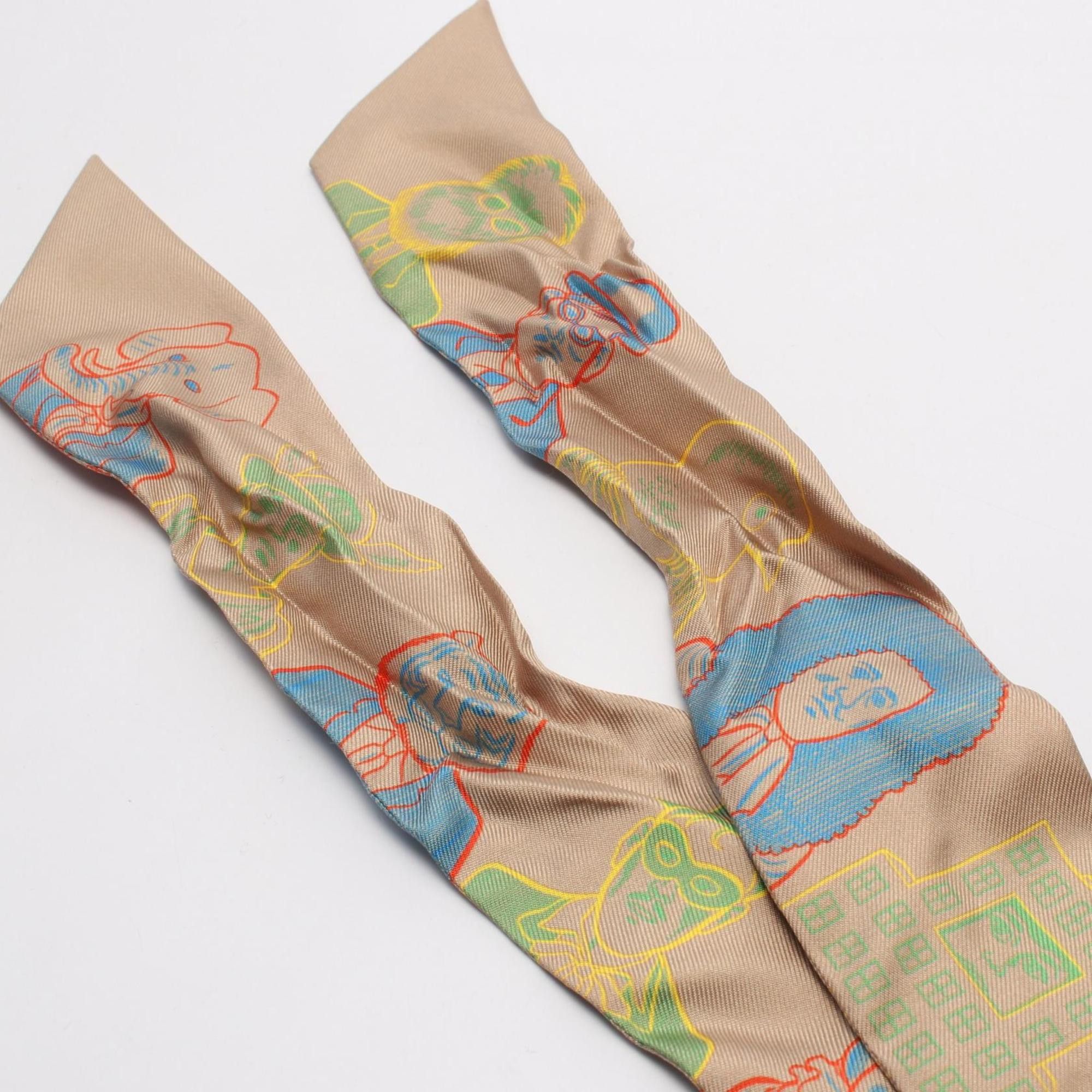 Hermes Hermès Twilly 86 scarf Size ONE SIZE - 4 Thumbnail