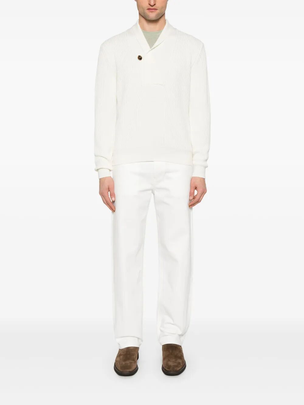 Tom Ford SHAWL COLLAR KNITWEAR Size US L / EU 52-54 / 3 - 4 Thumbnail