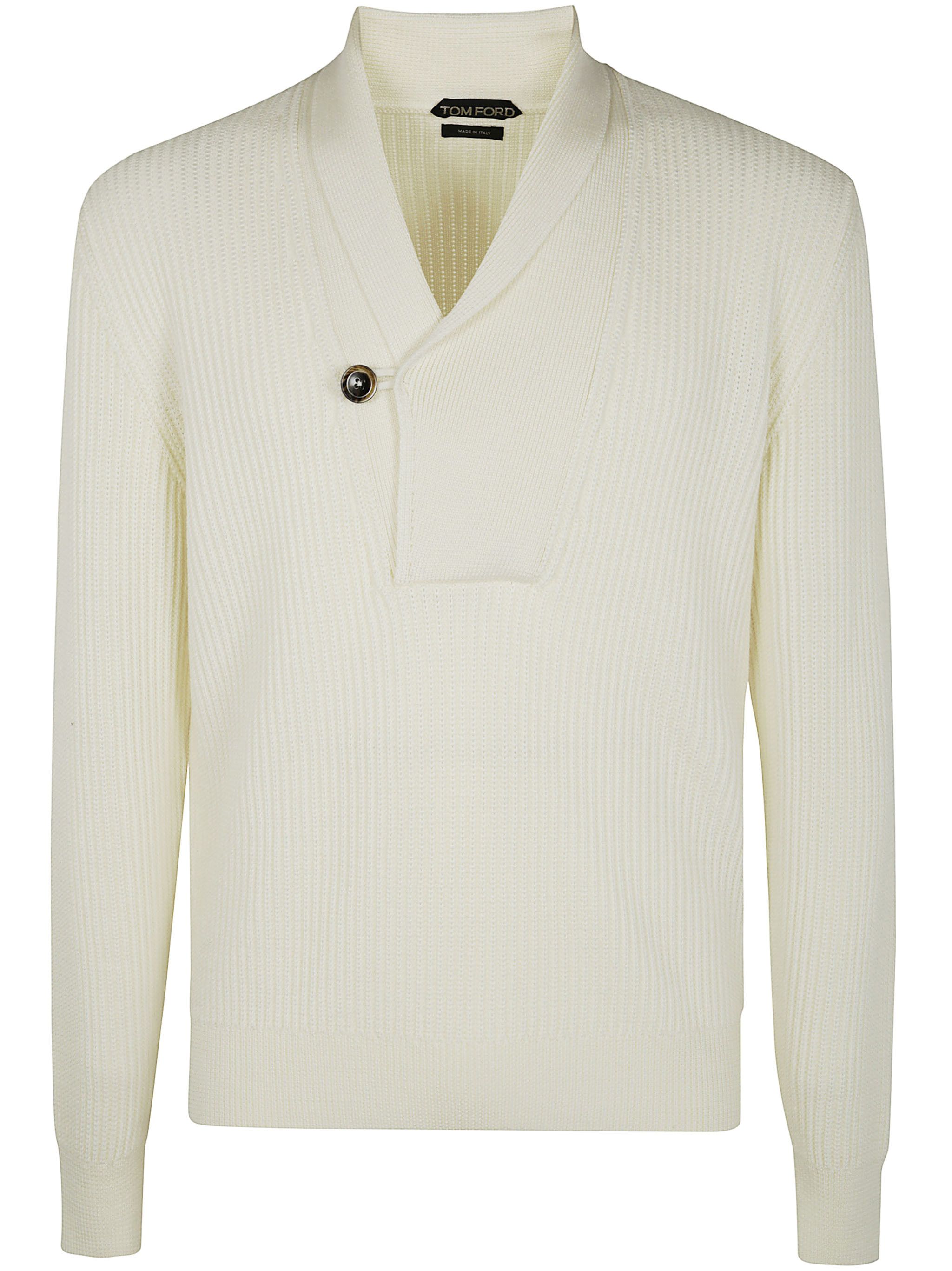 Tom Ford SHAWL COLLAR KNITWEAR Size US L / EU 52-54 / 3 - 6 Thumbnail