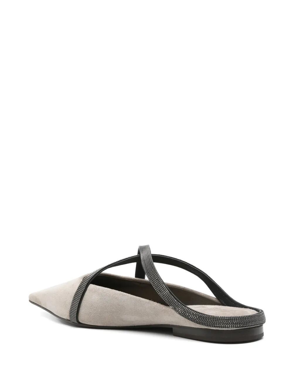 Brunello Cucinelli FLAT SQUARE POINTED BALLET Size US 8 / IT 38 - 3 Thumbnail