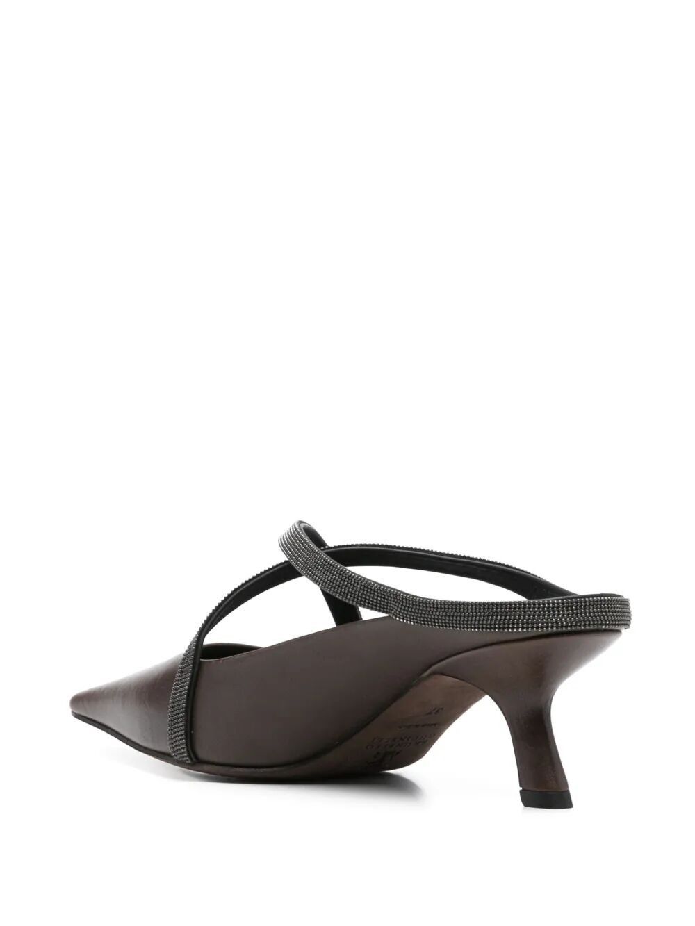 Brunello Cucinelli SQUARE POINTED SANDALS Size US 10 / IT 40 - 2 Thumbnail