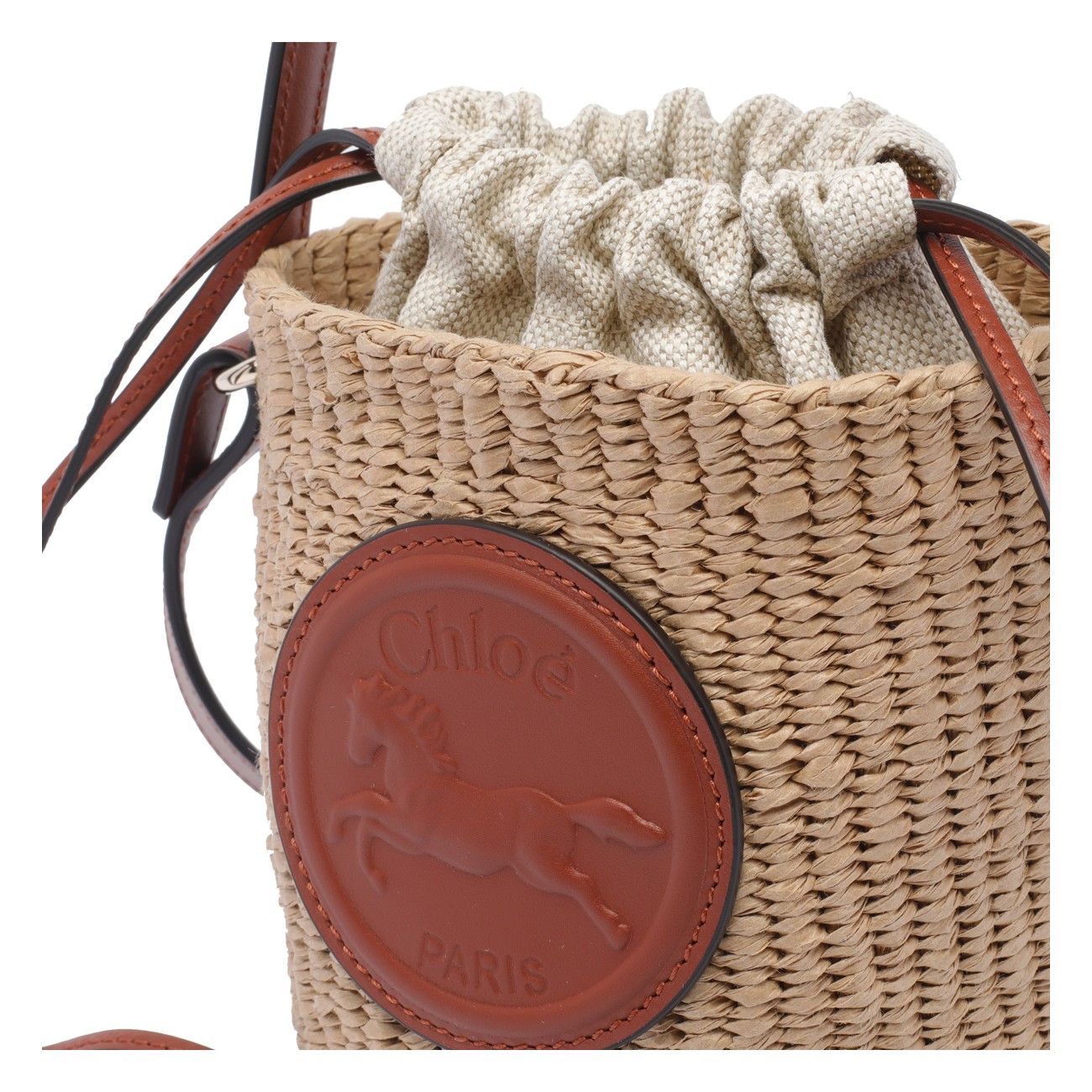 Chloe MINI HORSE MEDAL BUCKET BAG Size ONE SIZE - 3 Thumbnail