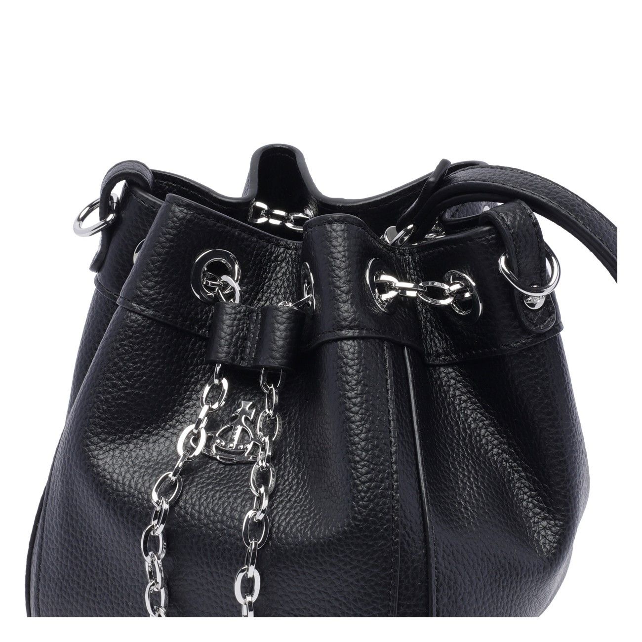 Vivienne Westwood SMALL CHRISSY BUCKET BAG Size ONE SIZE - 4 Thumbnail