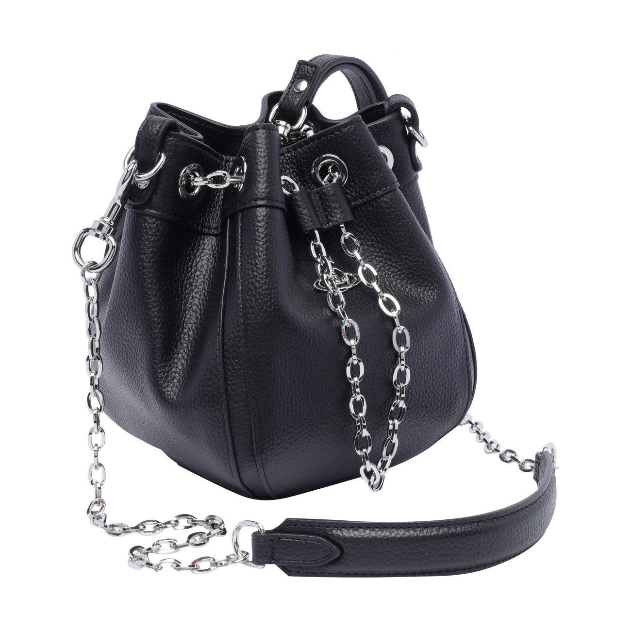 Vivienne Westwood SMALL CHRISSY BUCKET BAG Size ONE SIZE - 2 Thumbnail